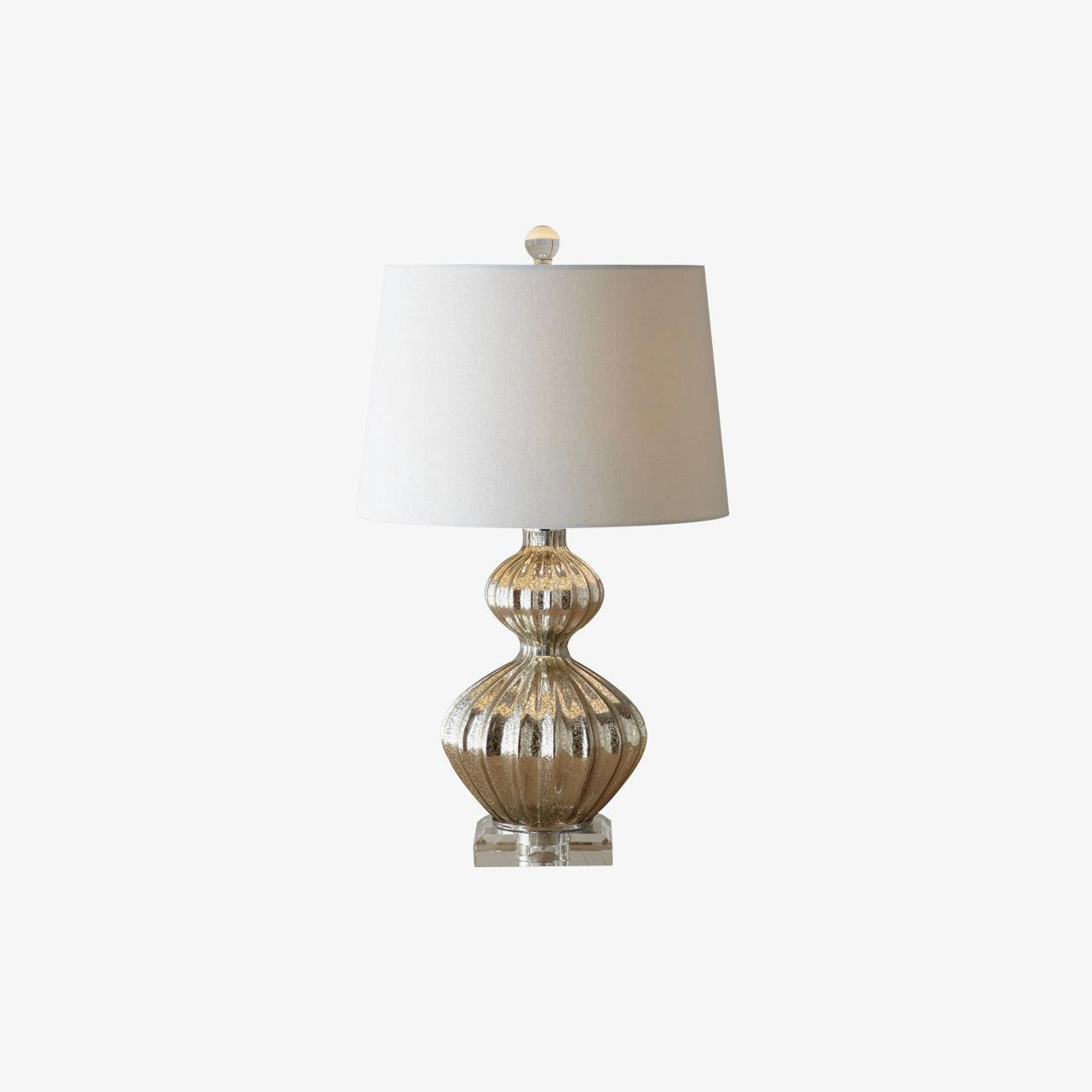 Gloria Elegant Glass Table Lamp-Neutral Decor