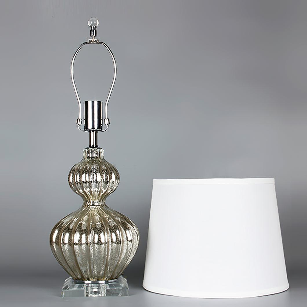 Gloria Elegant Glass Table Lamp-Neutral Decor
