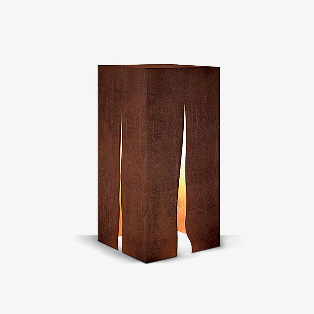 Ugo Outdoor Light Crack Cube-Neutral Decor