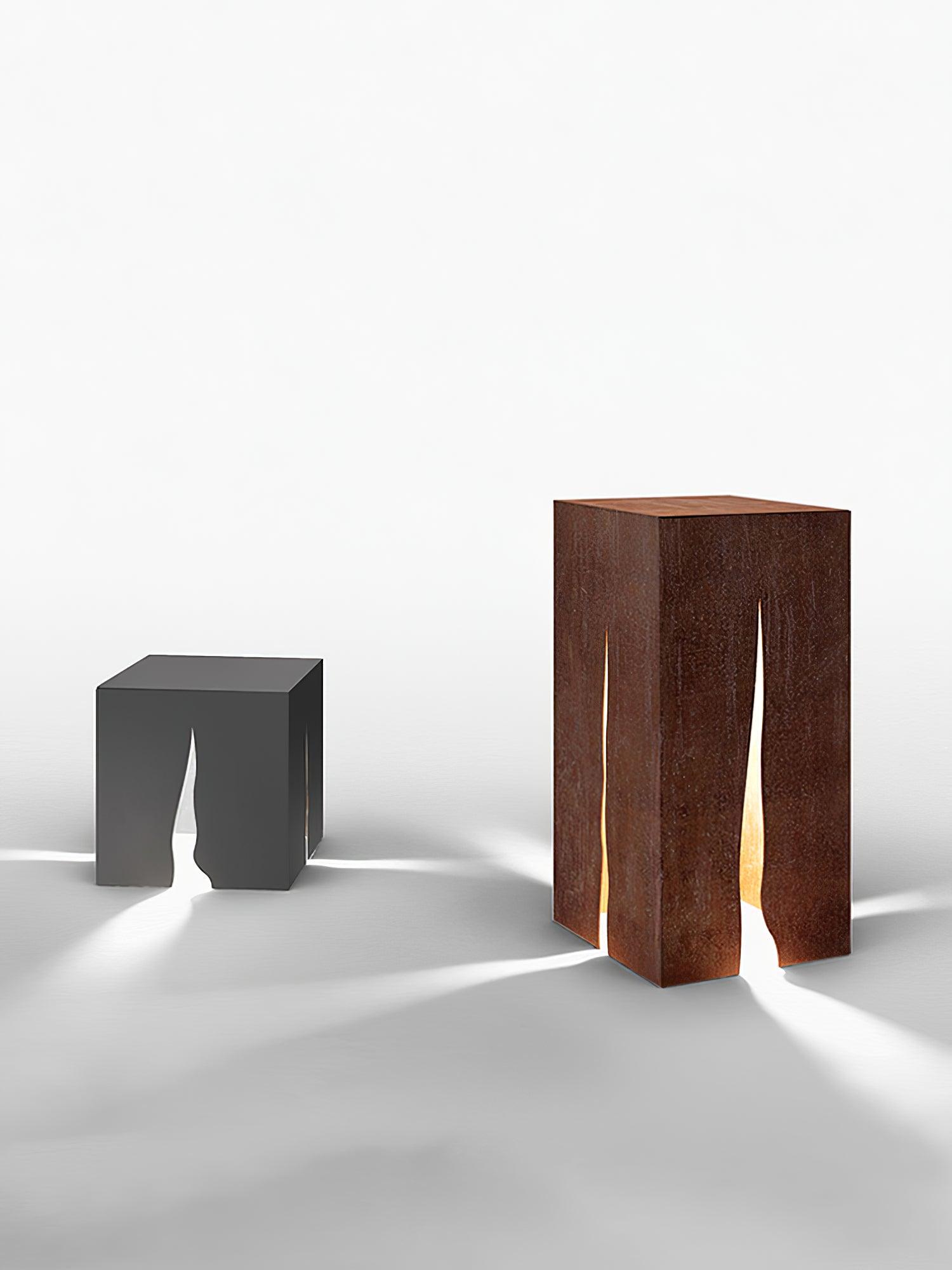 Ugo Outdoor Light Crack Cube-Neutral Decor