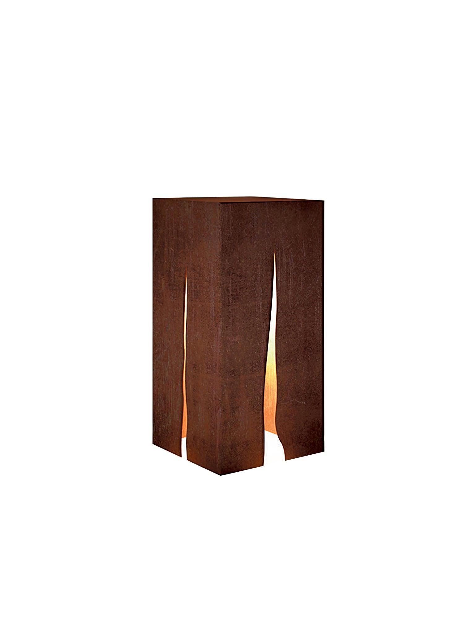 Ugo Outdoor Light Crack Cube-Neutral Decor