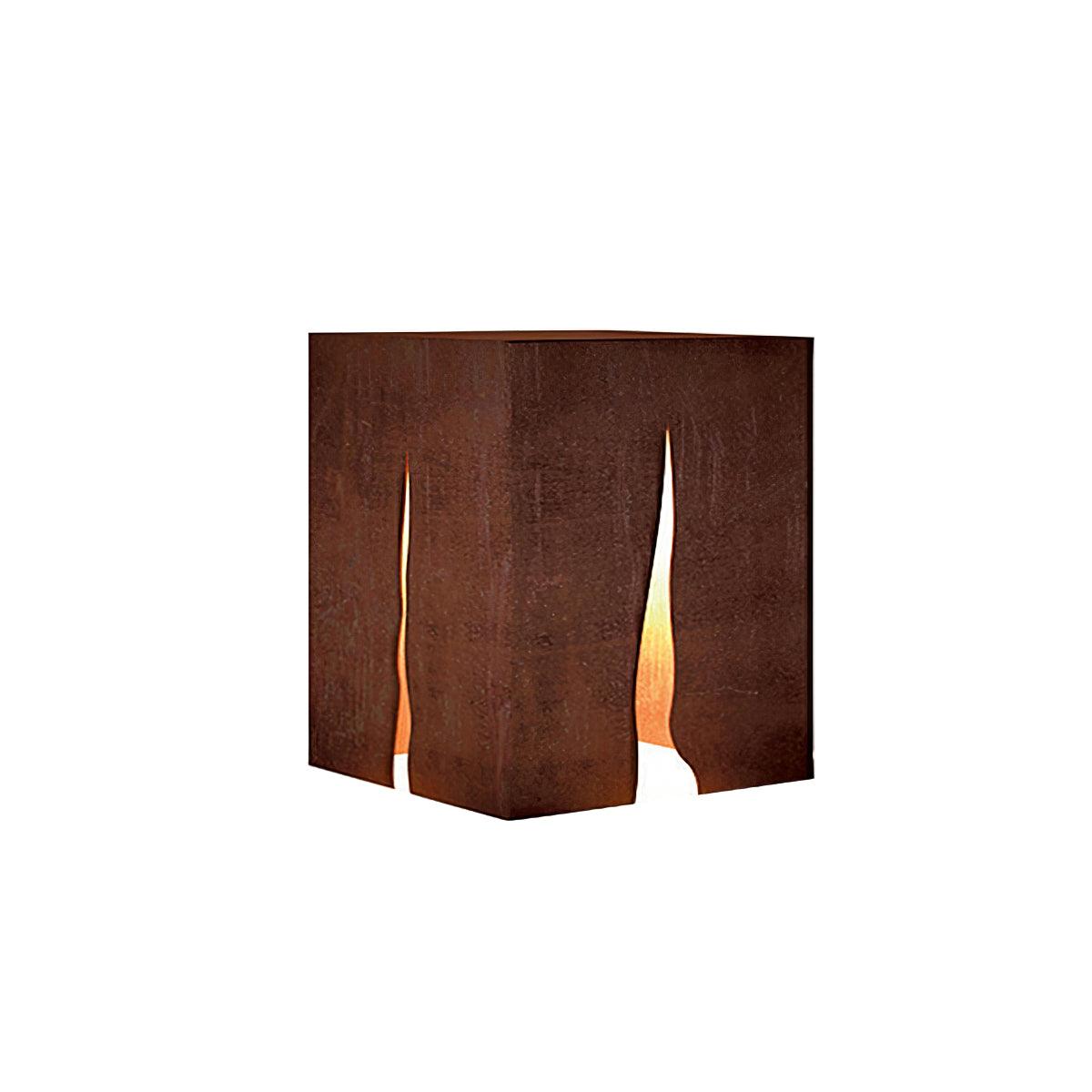 Ugo Outdoor Light Crack Cube-Neutral Decor