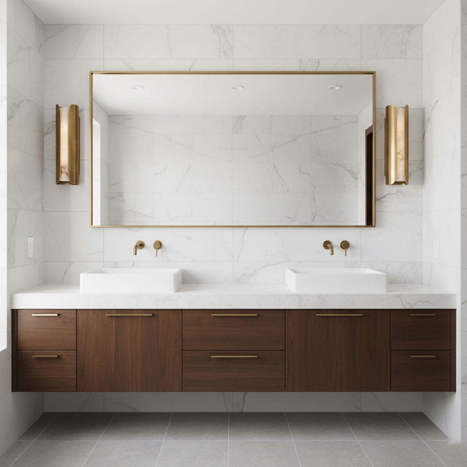 Cradled Alabaster Sconce-Neutral Decor