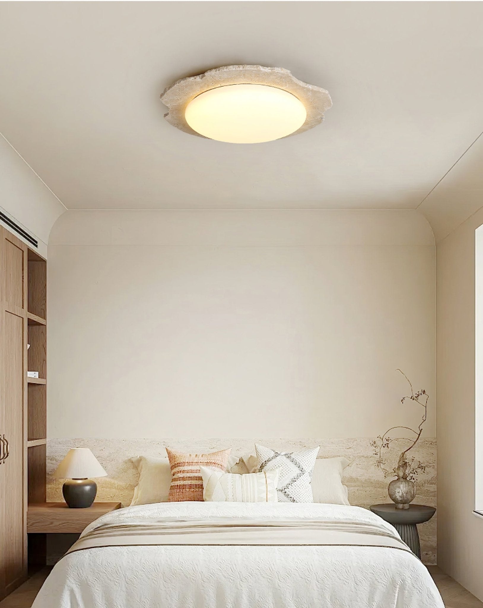 Nimbe Halo Ceiling Light-Neutral Decor