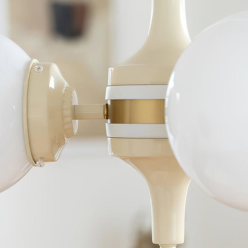 Bren Chandelier Globe Cream Modern-Neutral Decor