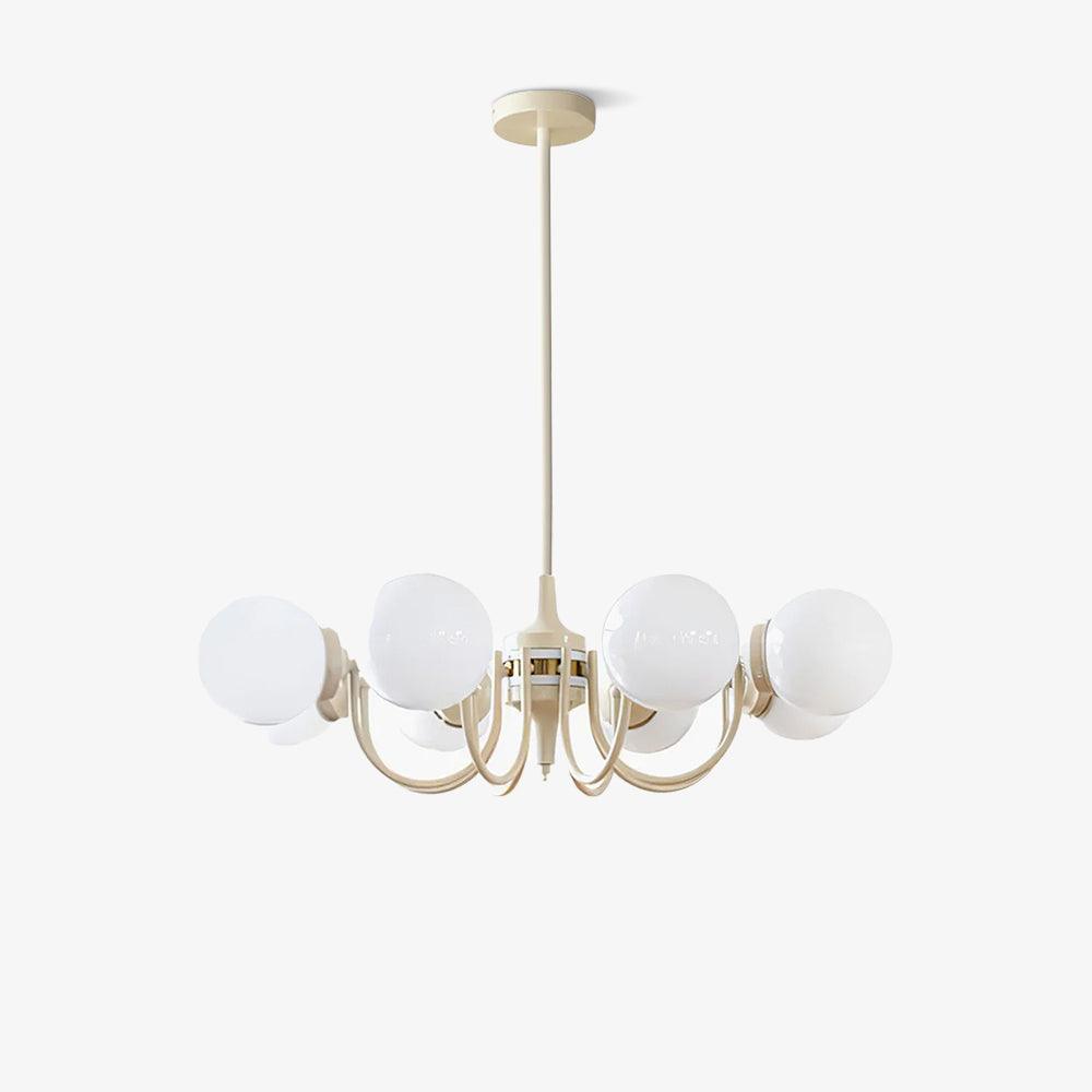 Grham Luxury Glass Chandelier-Neutral Decor
