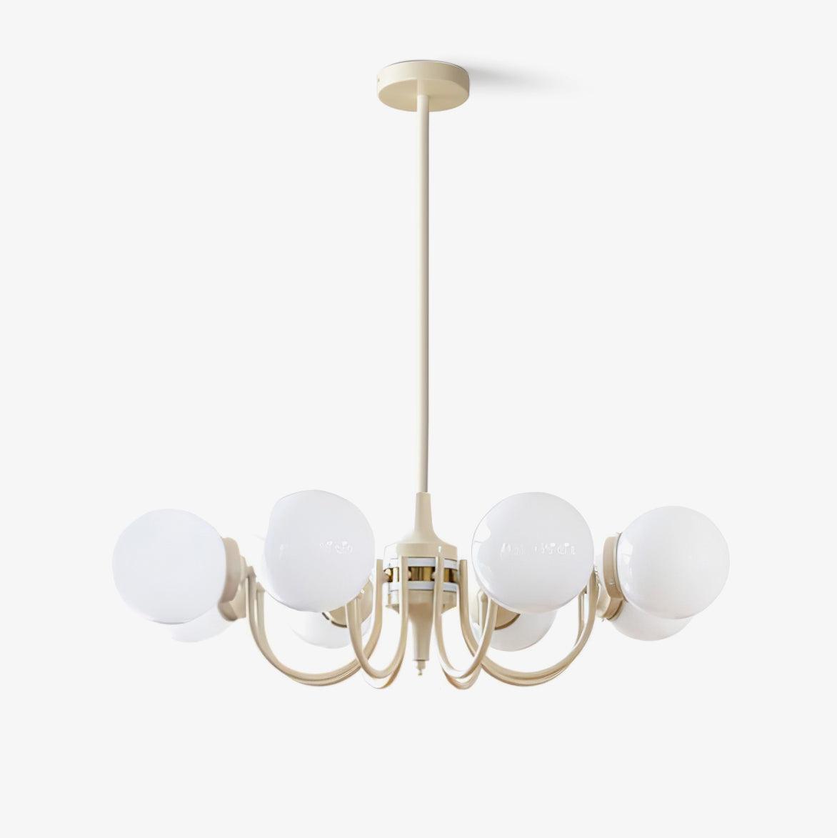 Grham Luxury Glass Chandelier-Neutral Decor