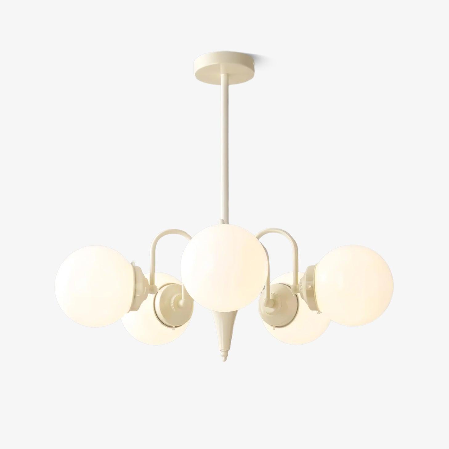 Grham Luxury Glass Chandelier-Neutral Decor