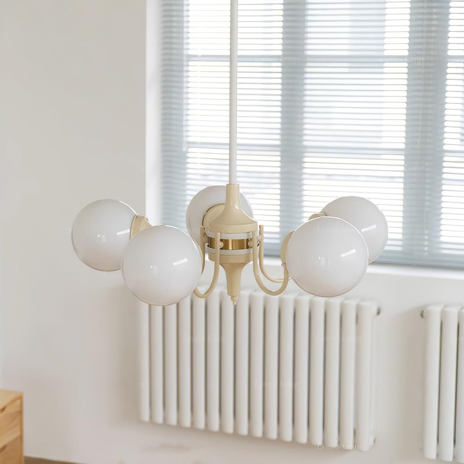 Grham Luxury Glass Chandelier-Neutral Decor