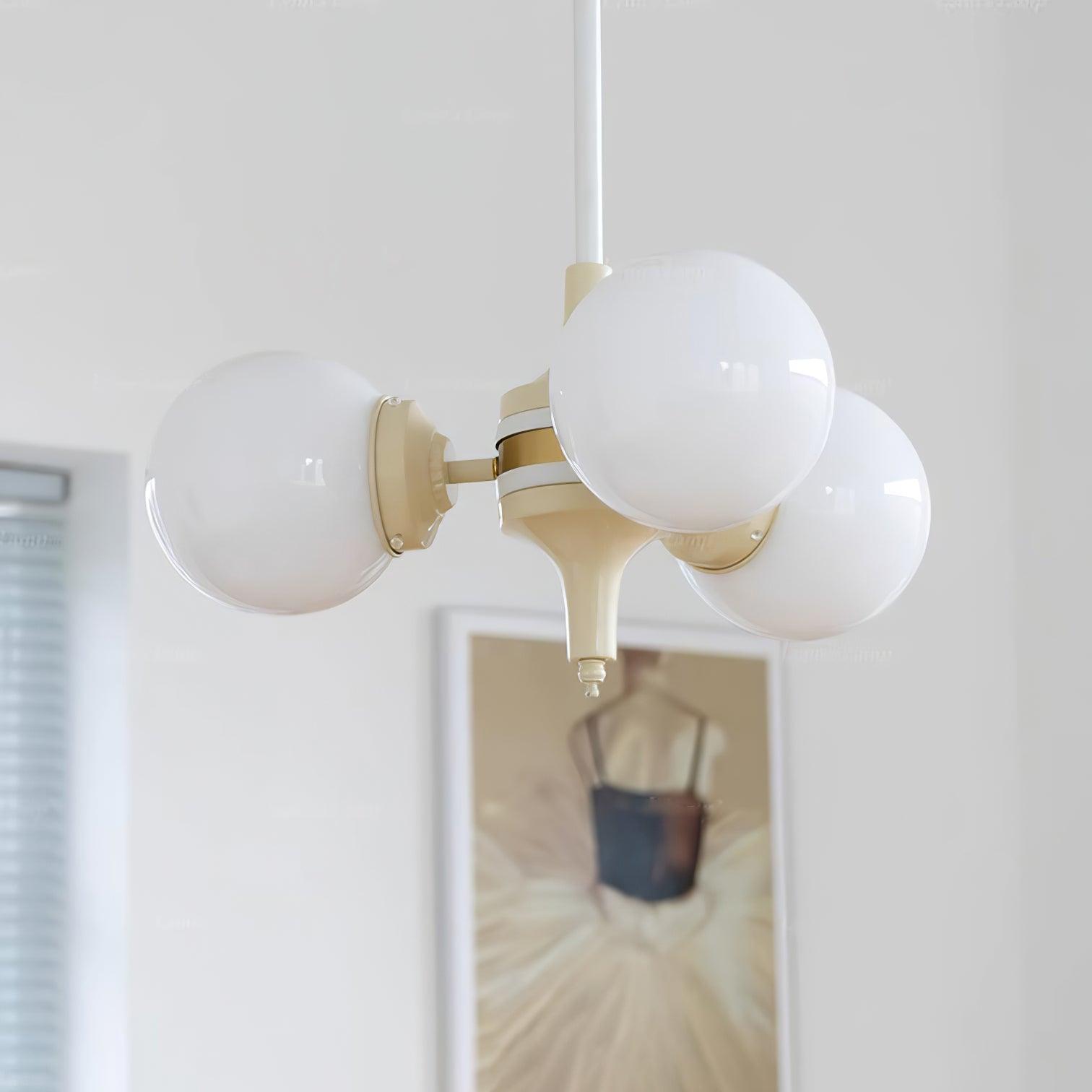 Grham Luxury Glass Chandelier-Neutral Decor