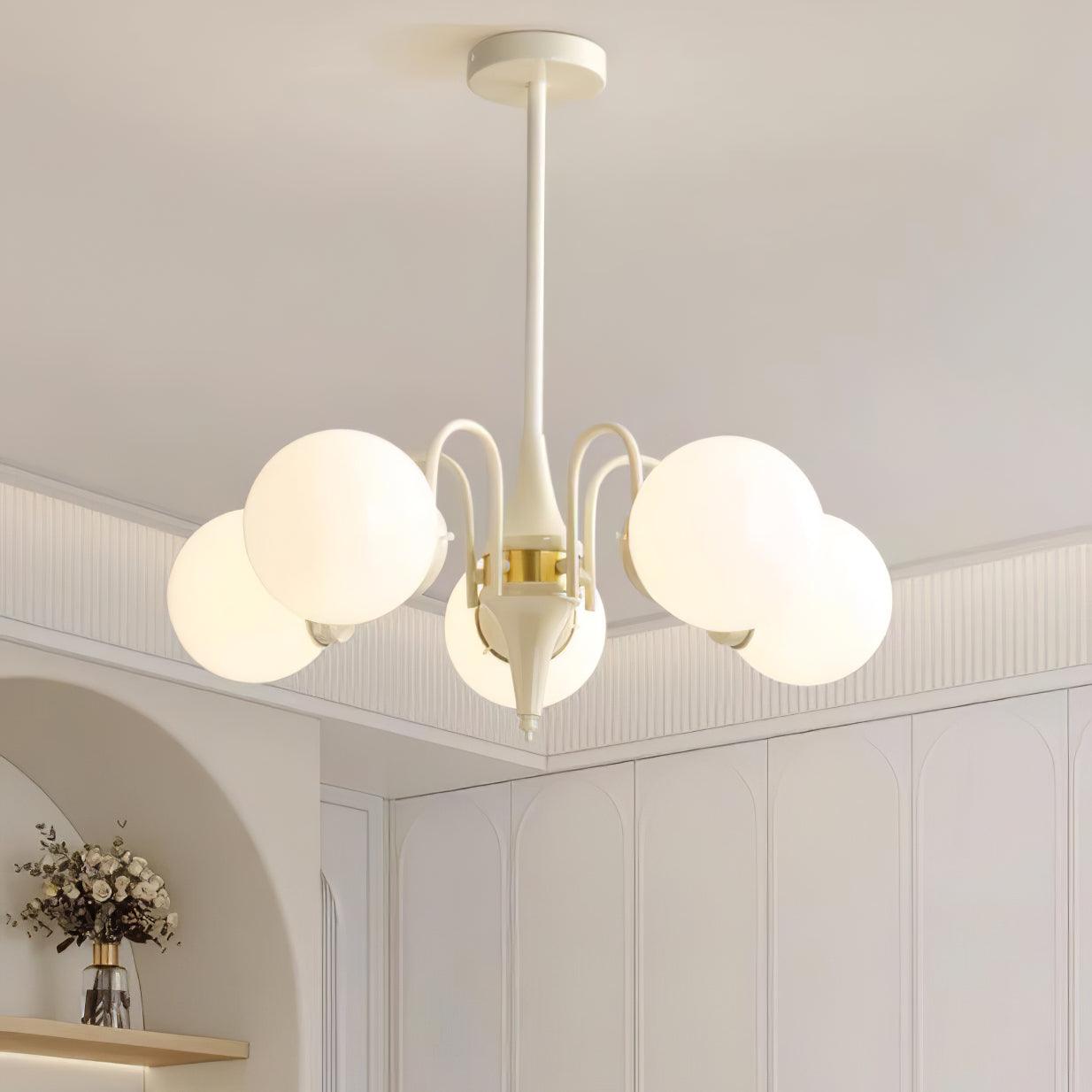 Grham Luxury Glass Chandelier-Neutral Decor