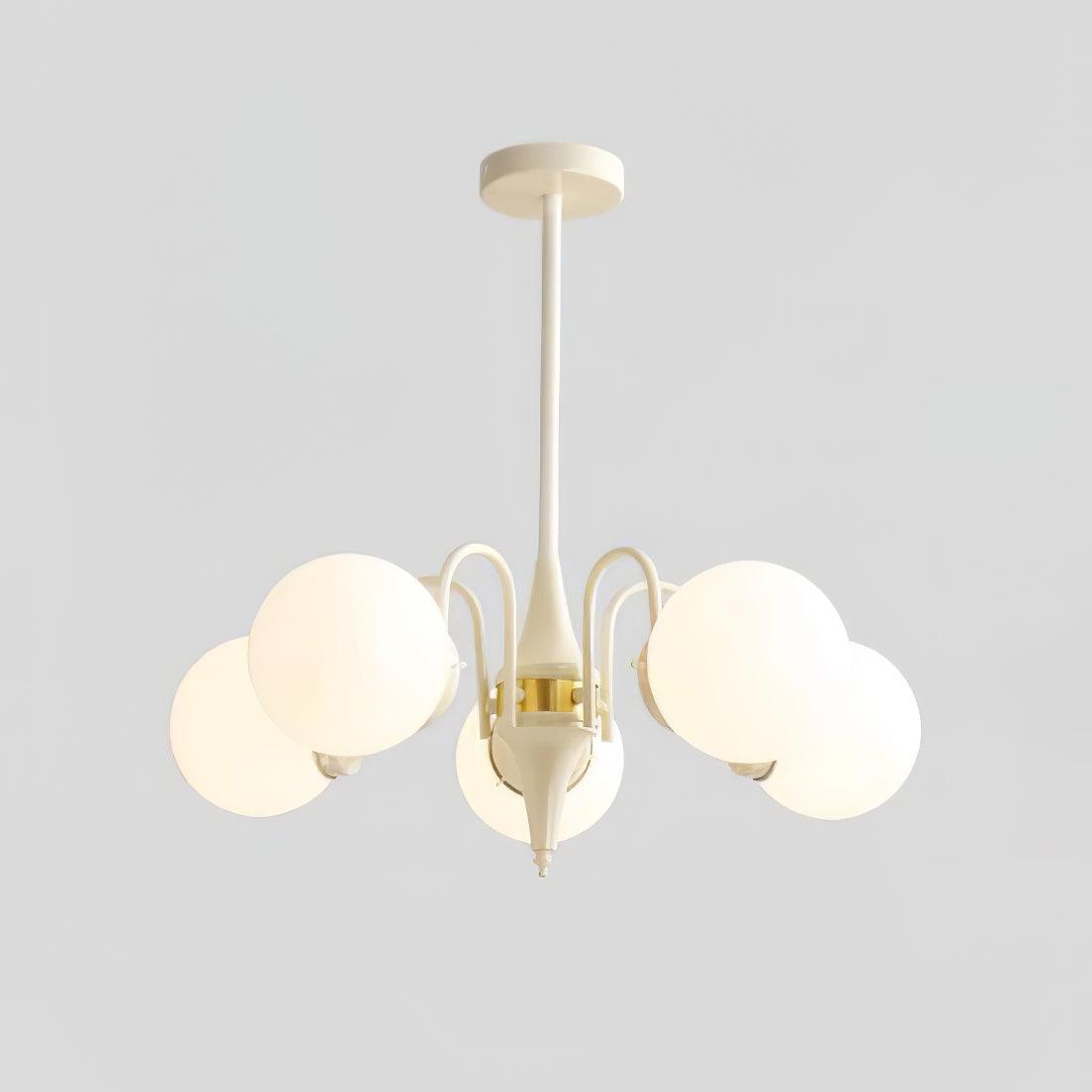 Grham Luxury Glass Chandelier-Neutral Decor