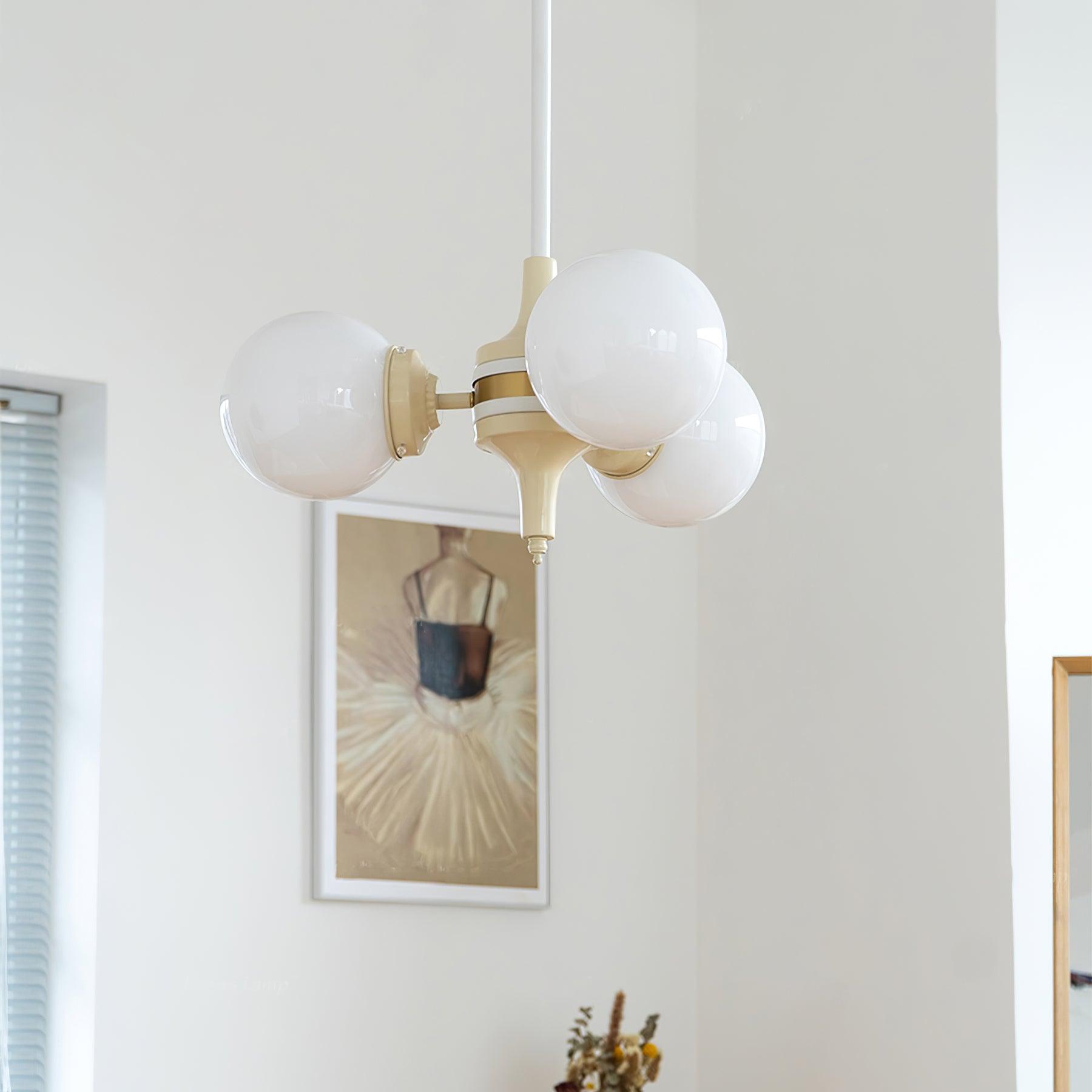 Grham Luxury Glass Chandelier-Neutral Decor