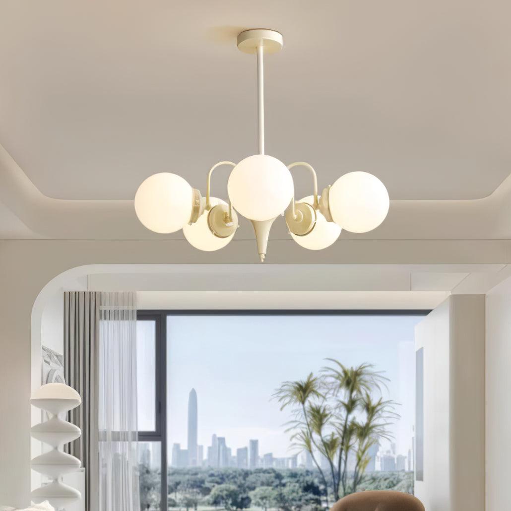 Grham Luxury Glass Chandelier-Neutral Decor