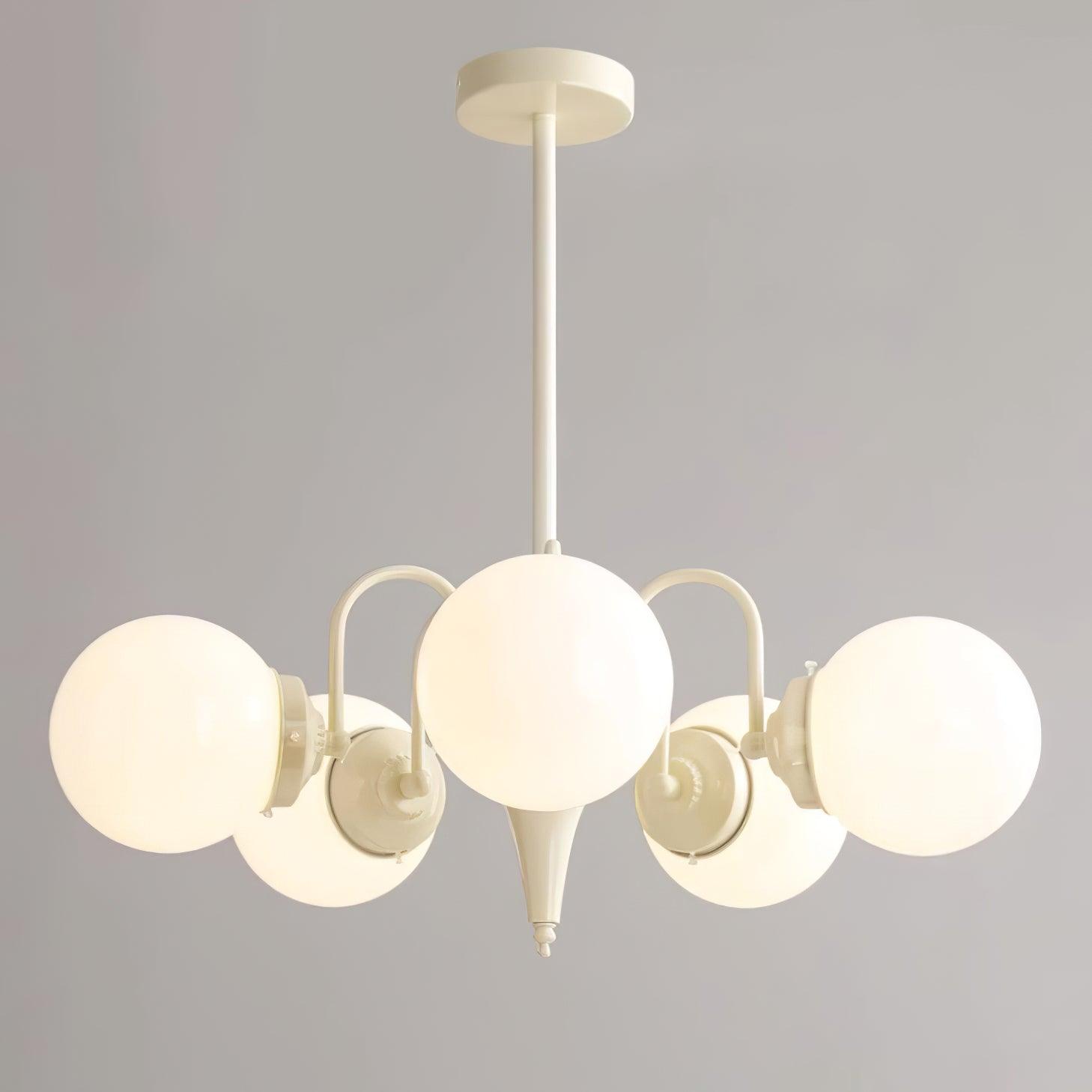 Grham Luxury Glass Chandelier-Neutral Decor