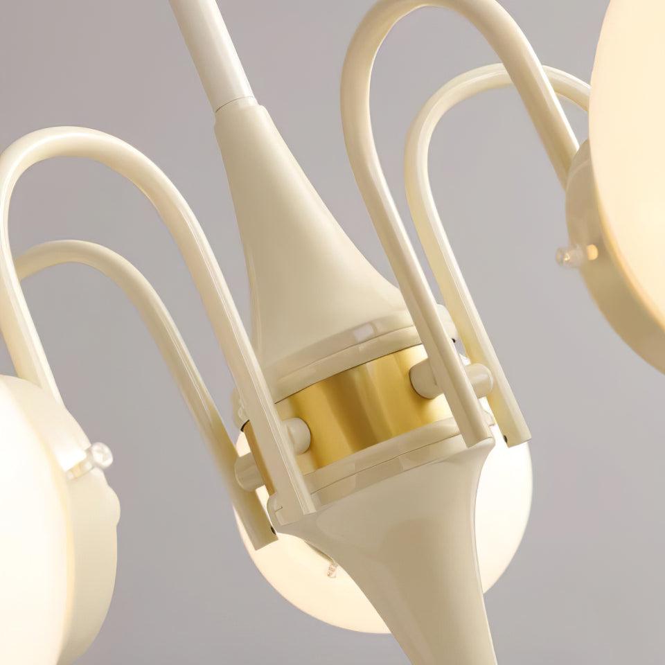 Grham Luxury Glass Chandelier-Neutral Decor