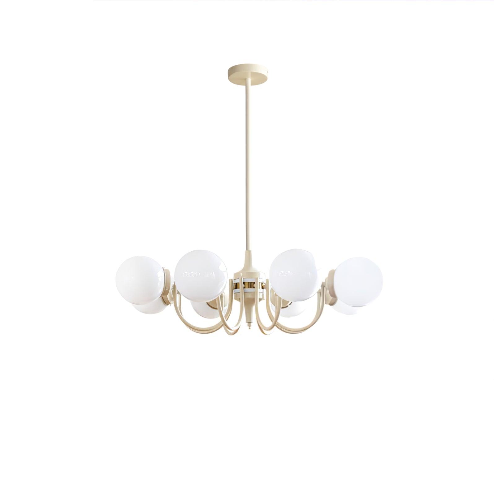 Grham Luxury Glass Chandelier-Neutral Decor