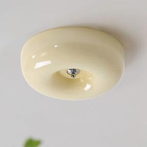 Cam Modern Minimalist Swirl Glass Ceiling Lamp-Neutral Decor
