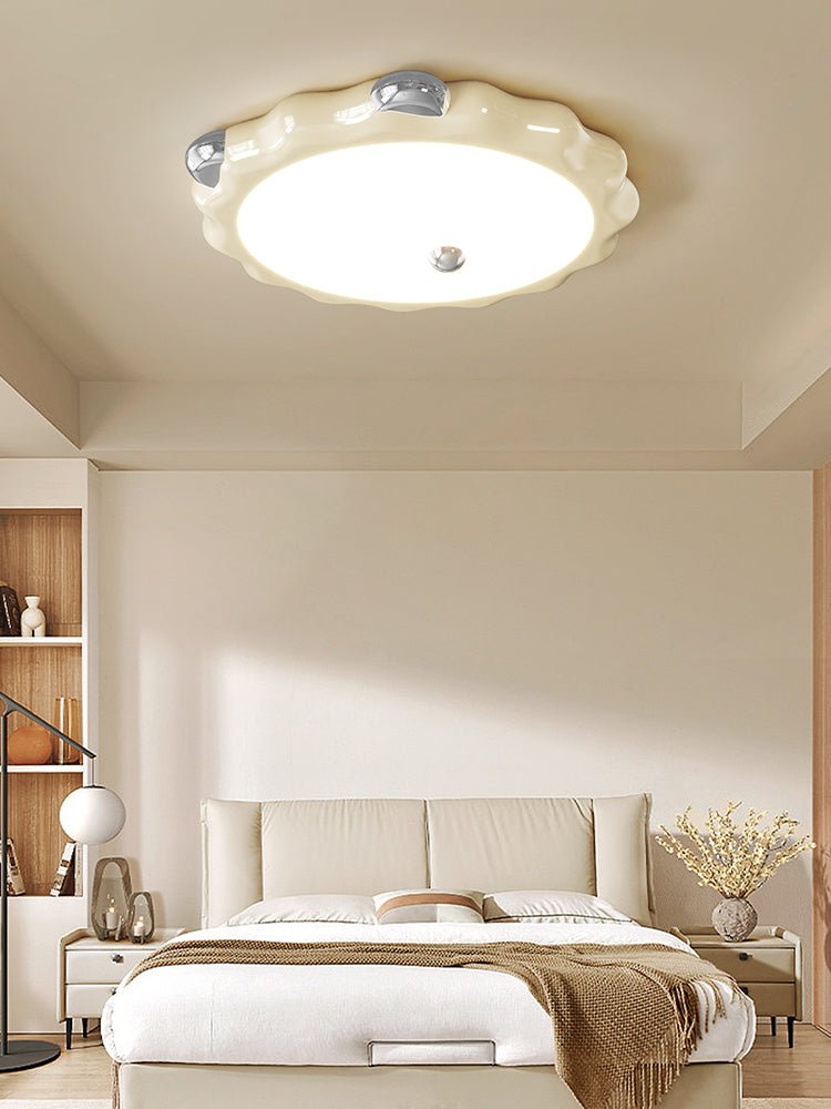 Casolila Elegance Art Cream Ceiling Light-Neutral Decor