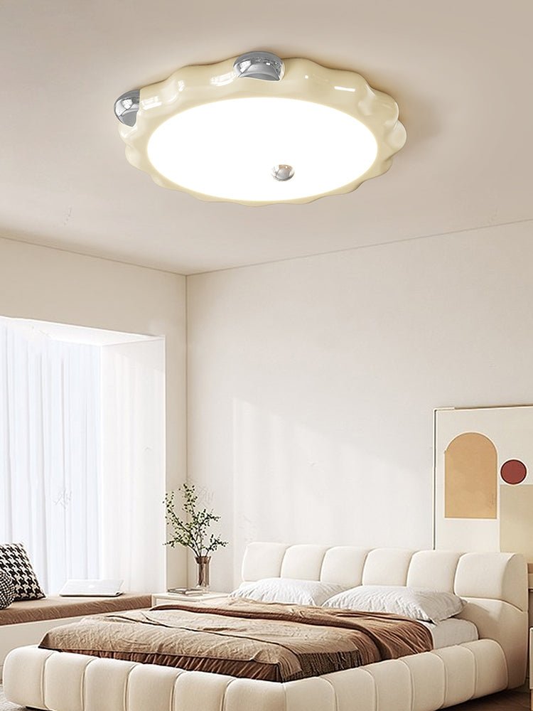Casolila Elegance Art Cream Ceiling Light-Neutral Decor