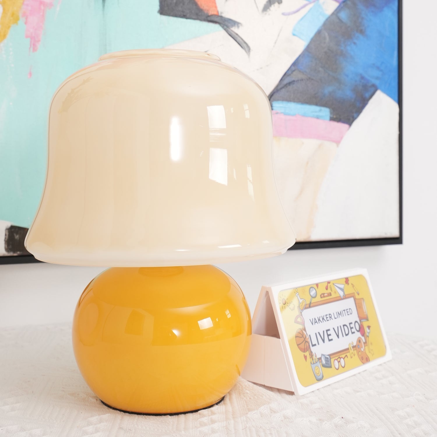 Holg Ceramic Luxury Table Lamp-Neutral Decor