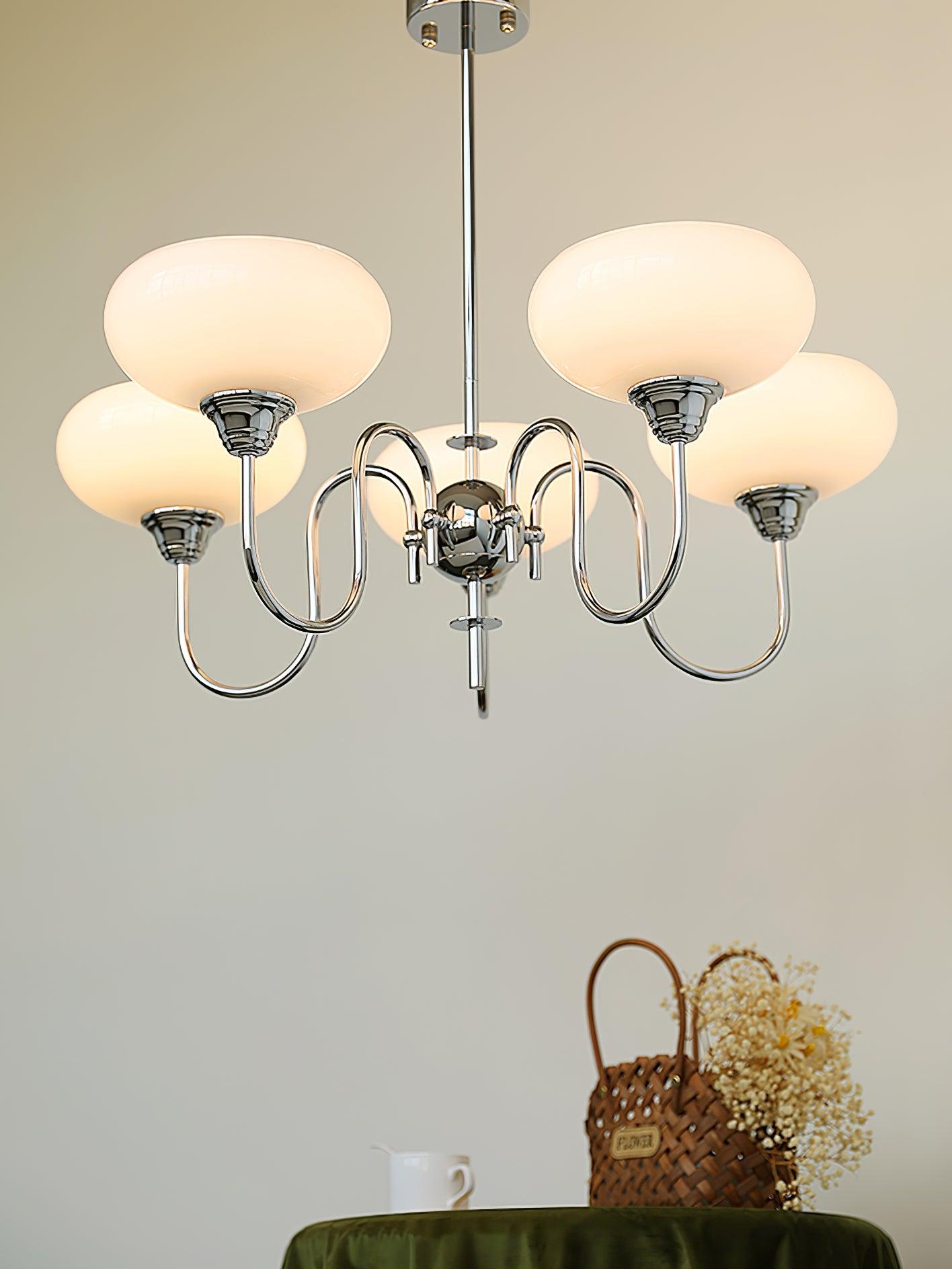 Pavenor Creamy Persimmon Chandelier-Neutral Decor