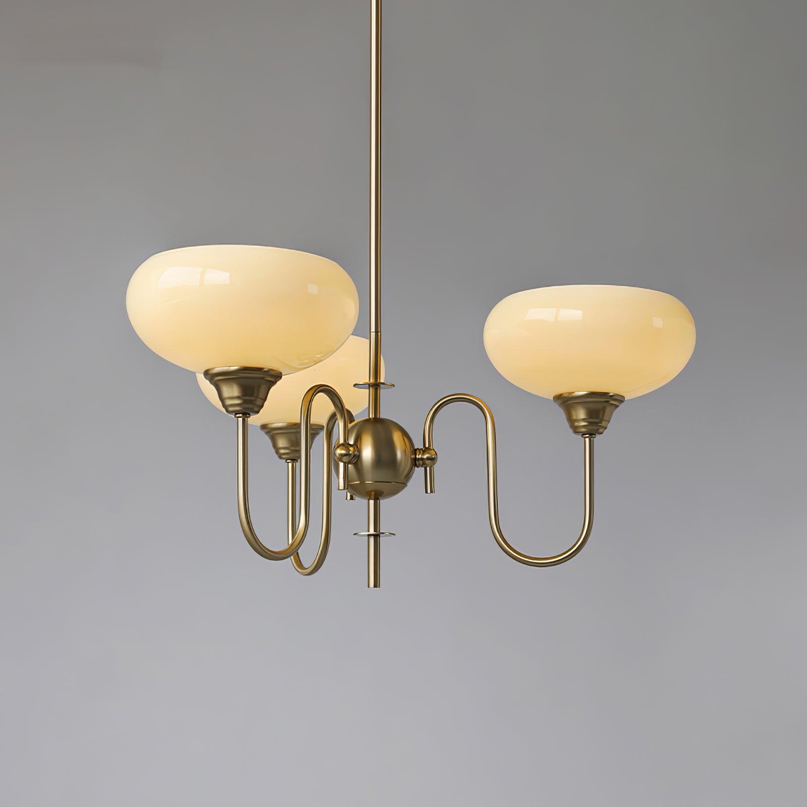 Pavenor Creamy Persimmon Chandelier-Neutral Decor