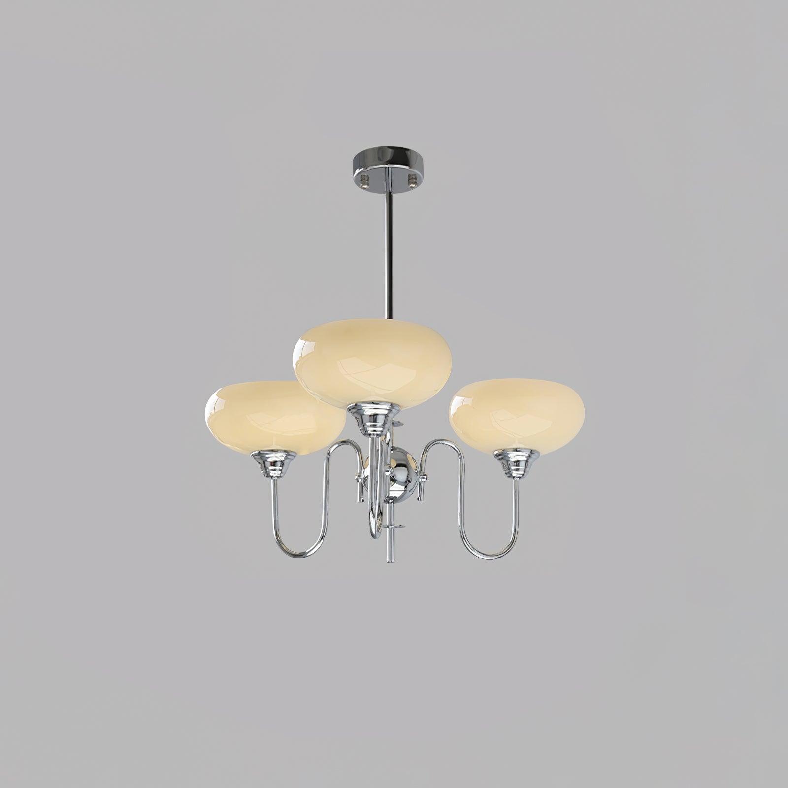 Pavenor Creamy Persimmon Chandelier-Neutral Decor