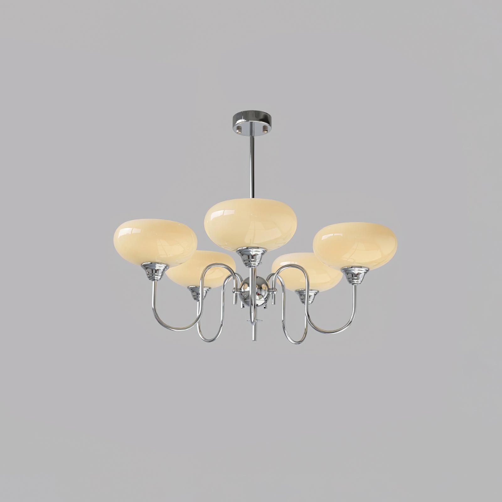 Pavenor Creamy Persimmon Chandelier-Neutral Decor