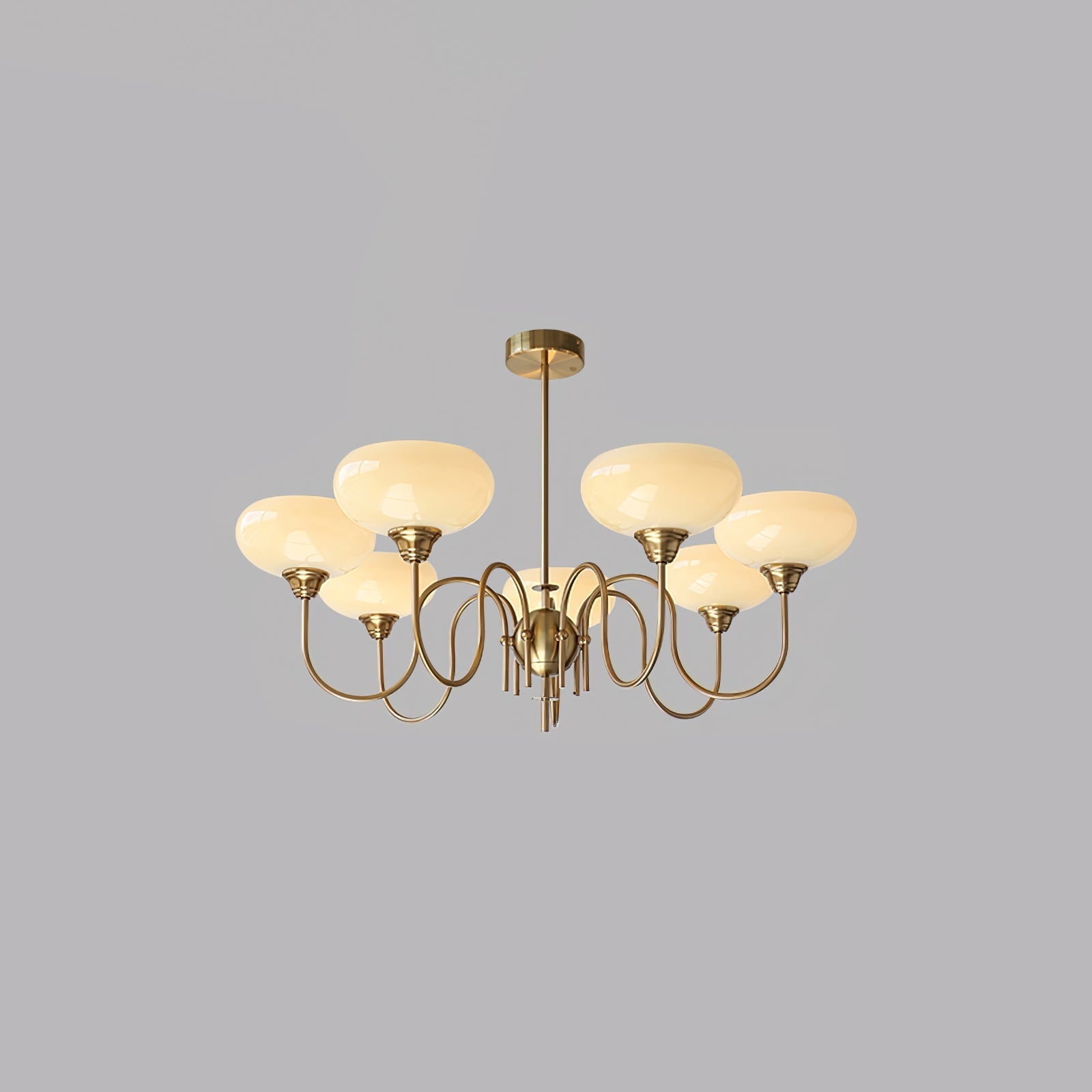 Pavenor Creamy Persimmon Chandelier-Neutral Decor