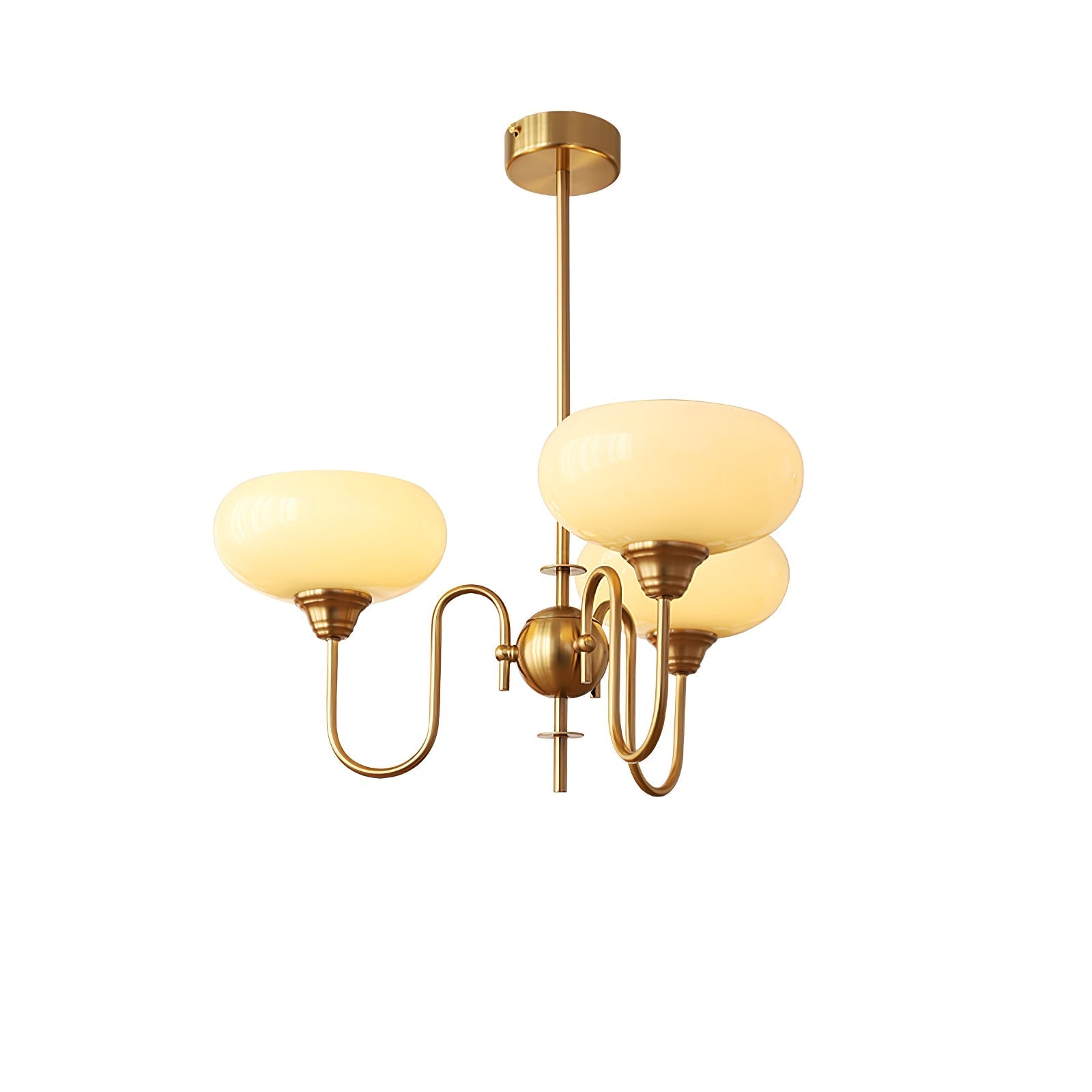 Pavenor Creamy Persimmon Chandelier-Neutral Decor