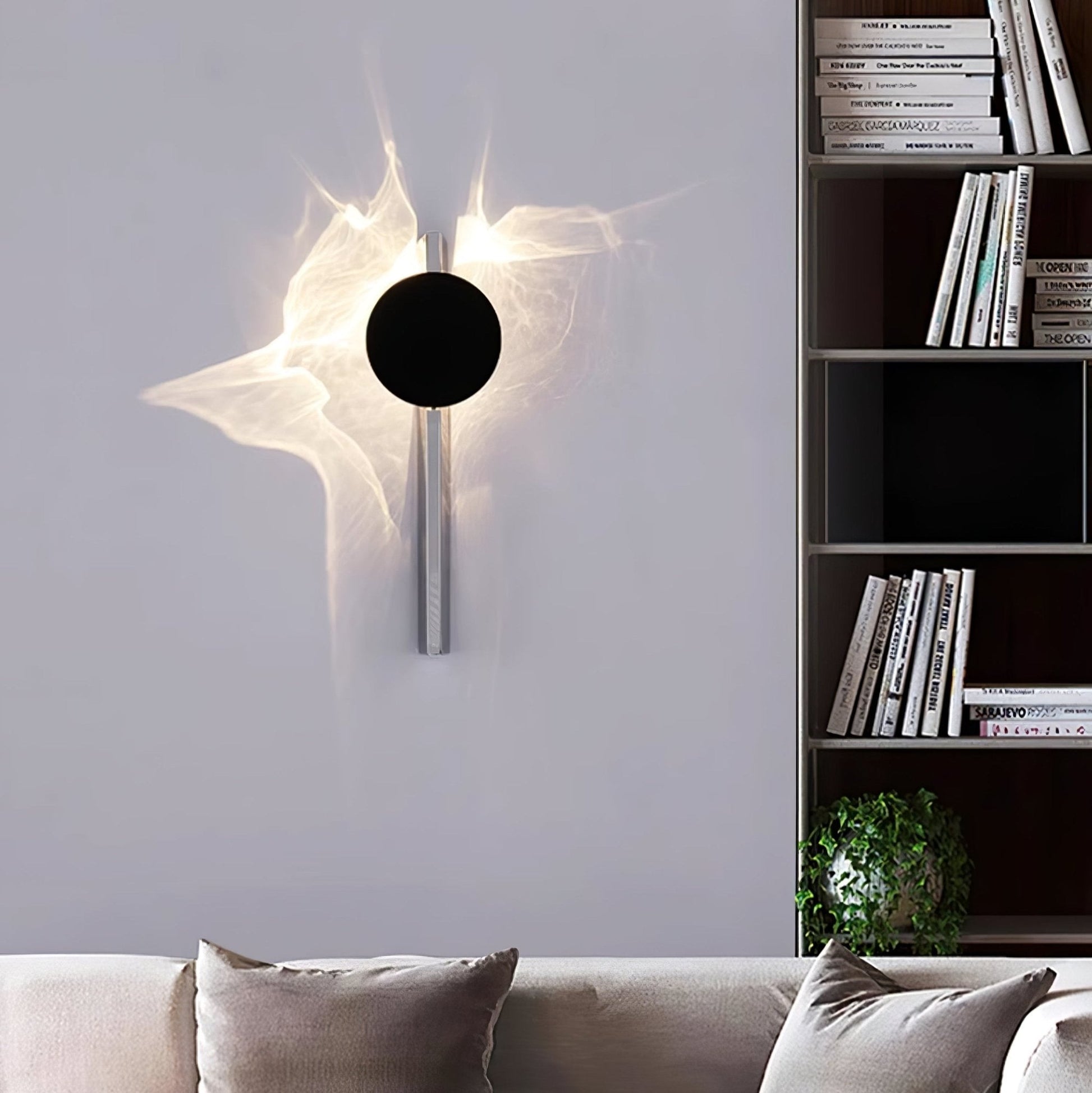 Walo Creative Light And Shadow Wall Lamp-Neutral Decor