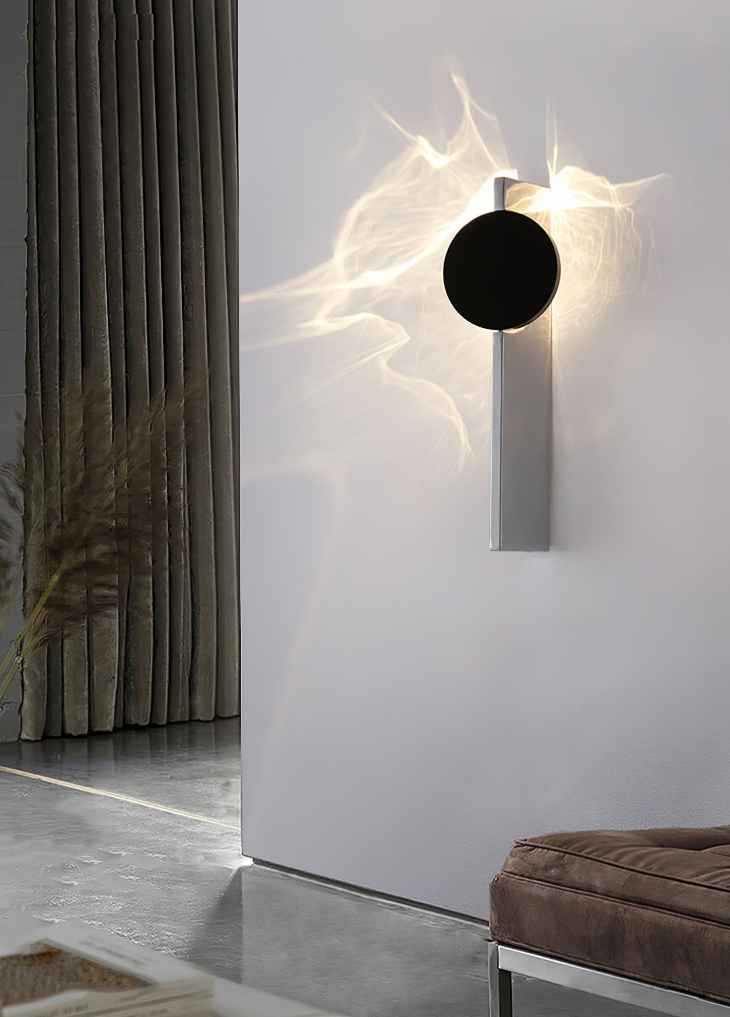 Walo Creative Light And Shadow Wall Lamp-Neutral Decor