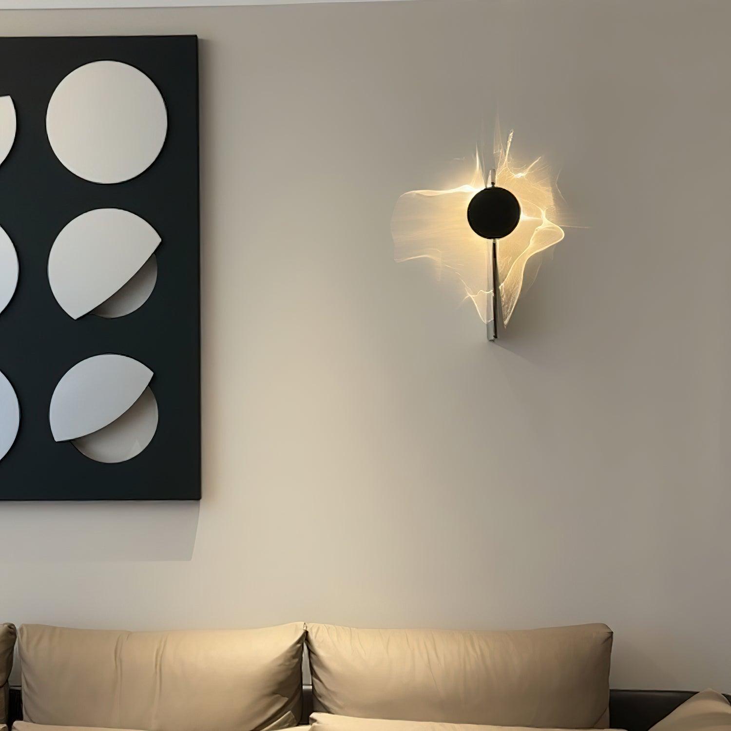Walo Creative Light And Shadow Wall Lamp-Neutral Decor