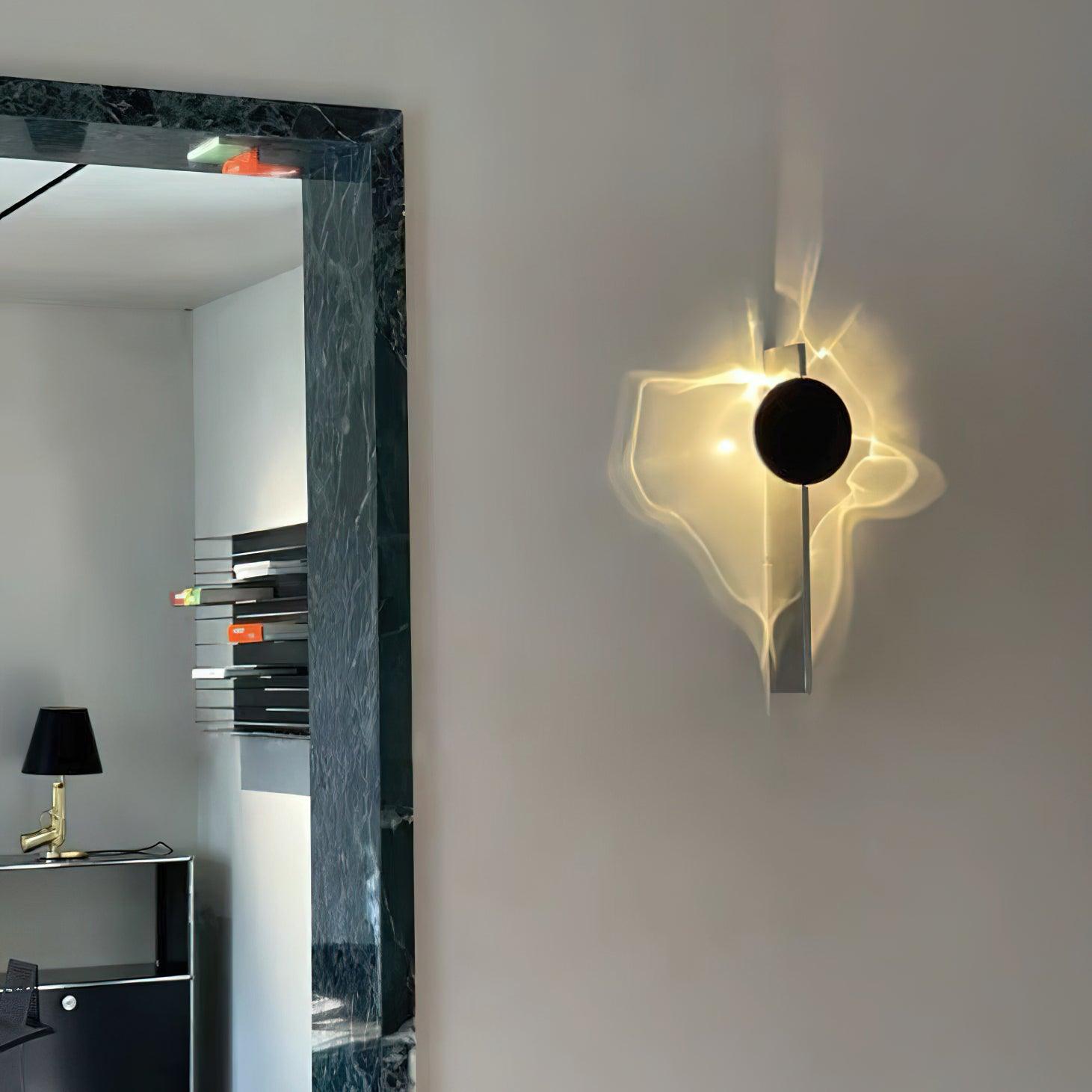 Walo Creative Light And Shadow Wall Lamp-Neutral Decor