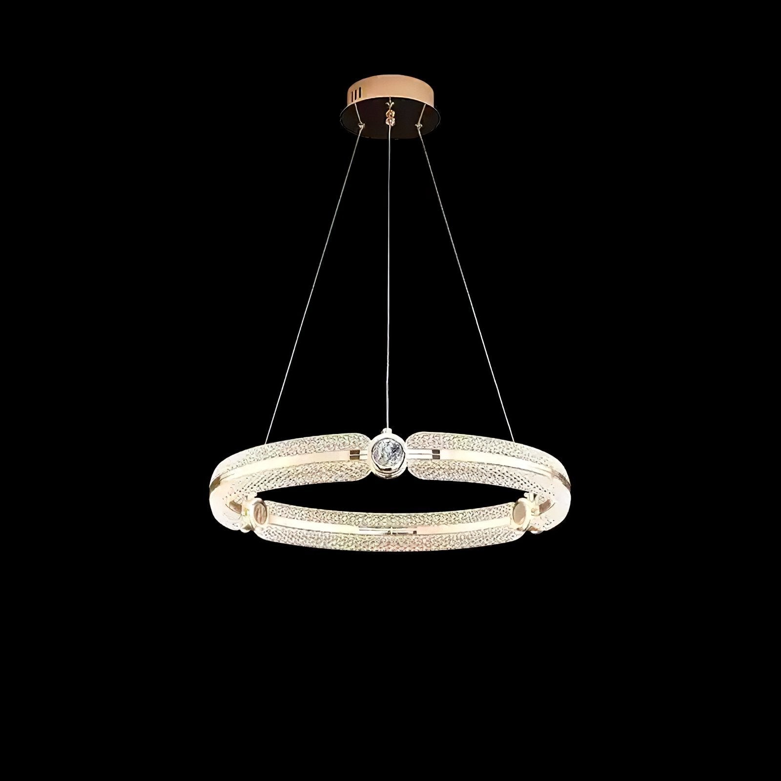 Aurora Chandelier Creative Ring-Neutral Decor