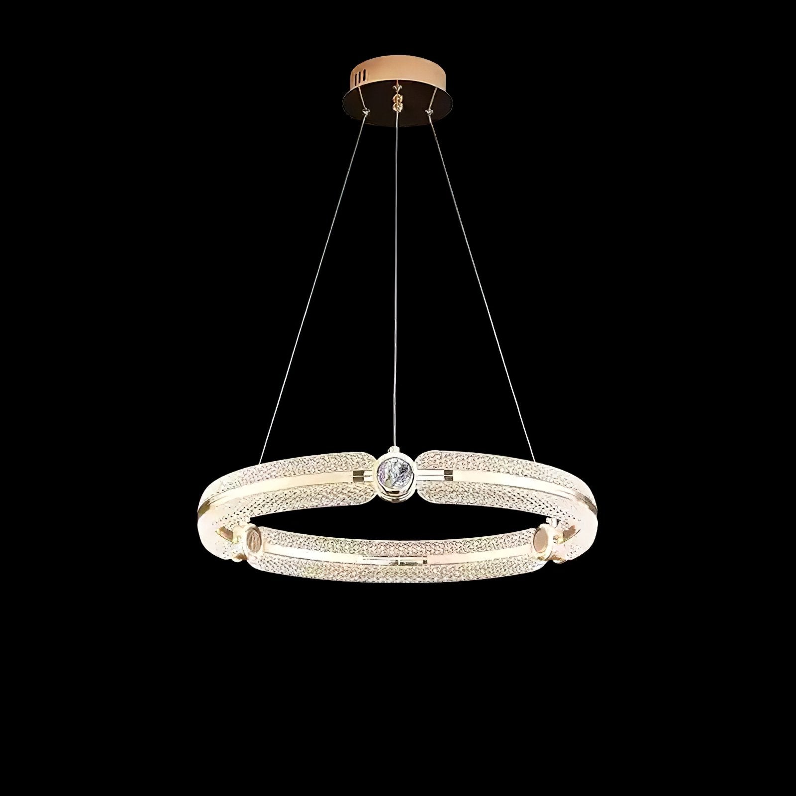 Aurora Chandelier Creative Ring-Neutral Decor