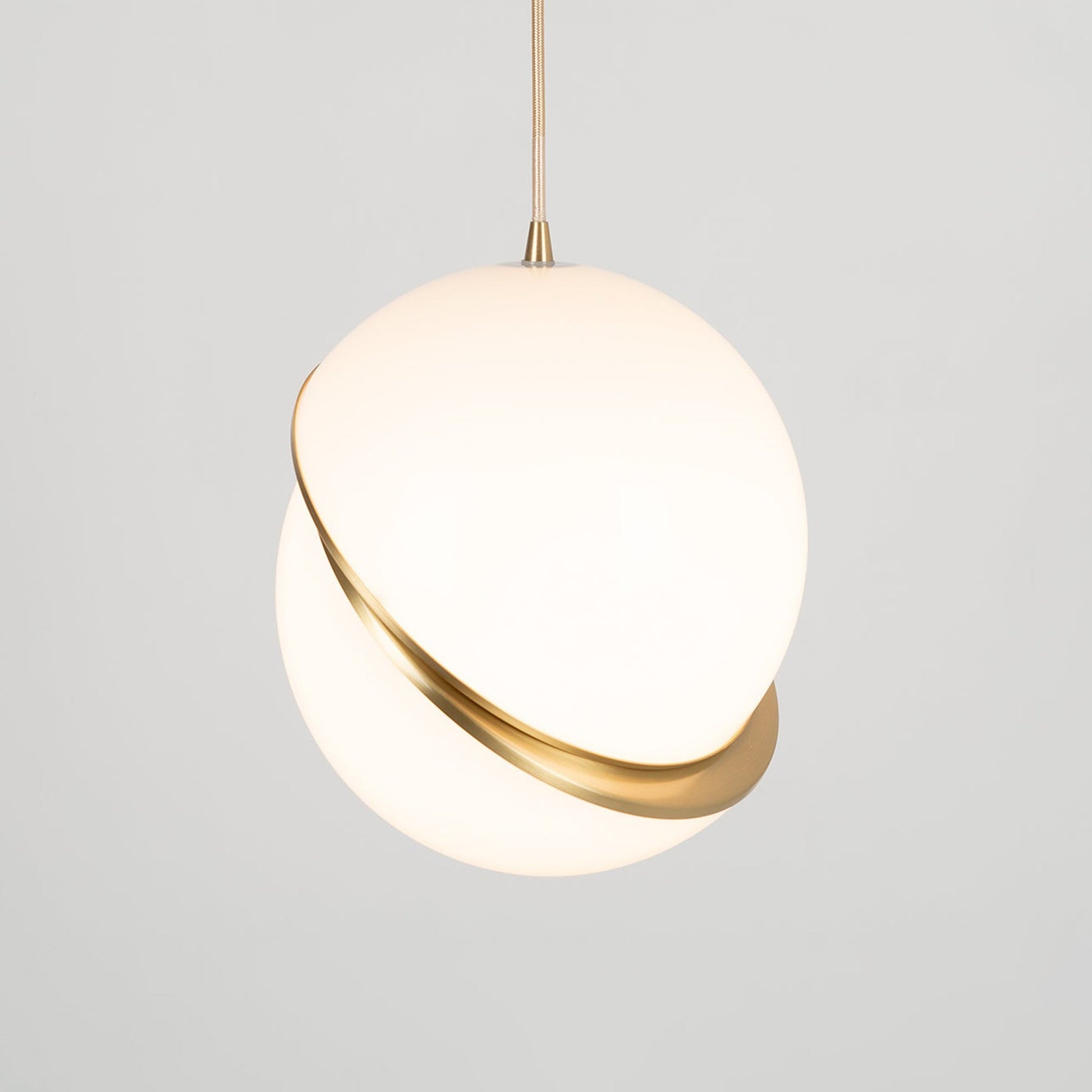Cavira Pendant Minimalistic Glass Lamp-Neutral Decor