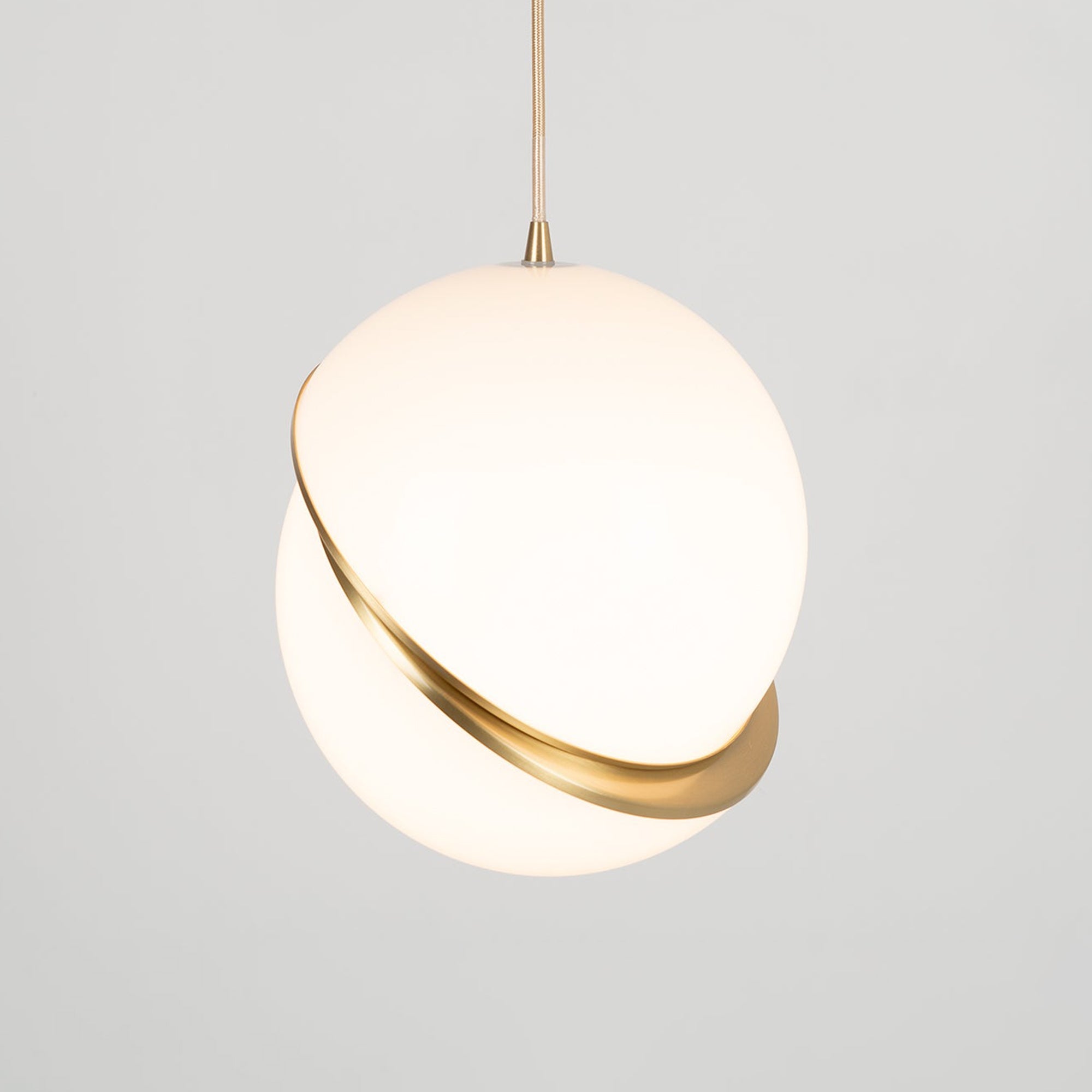 Cavira Pendant Minimalistic Glass Lamp-Neutral Decor