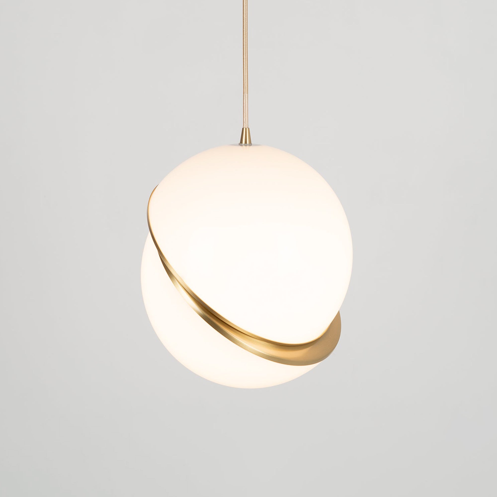Cavira Pendant Minimalistic Glass Lamp-Neutral Decor