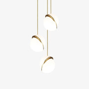 Cavira Pendant Minimalistic Glass Lamp-Neutral Decor