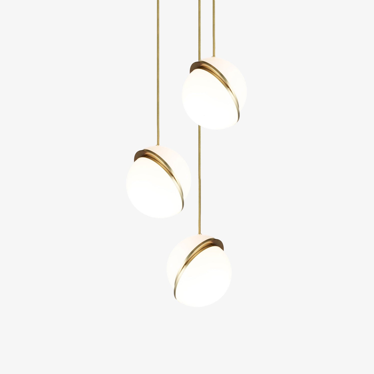 Cavira Pendant Minimalistic Glass Lamp-Neutral Decor