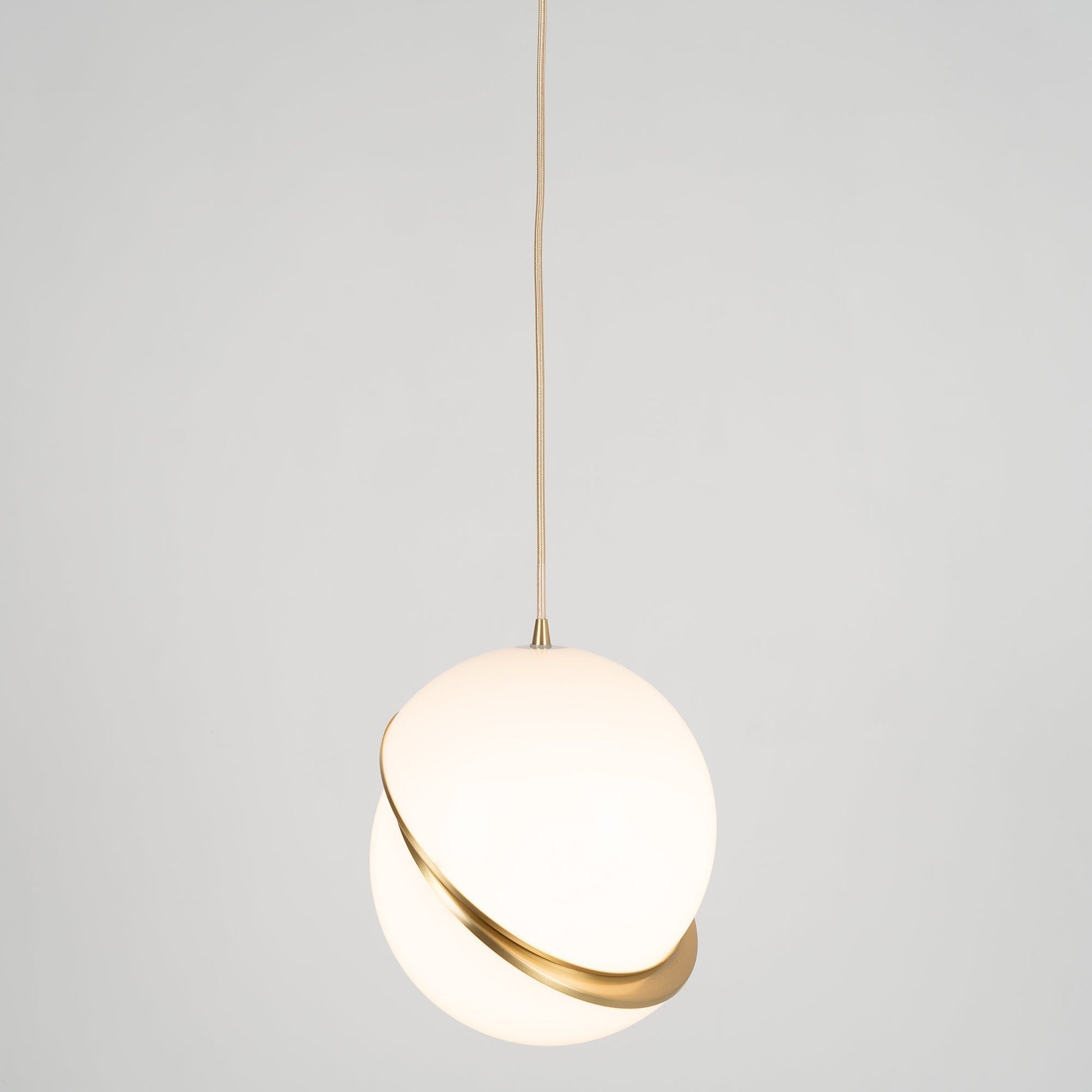 Cavira Pendant Minimalistic Glass Lamp-Neutral Decor