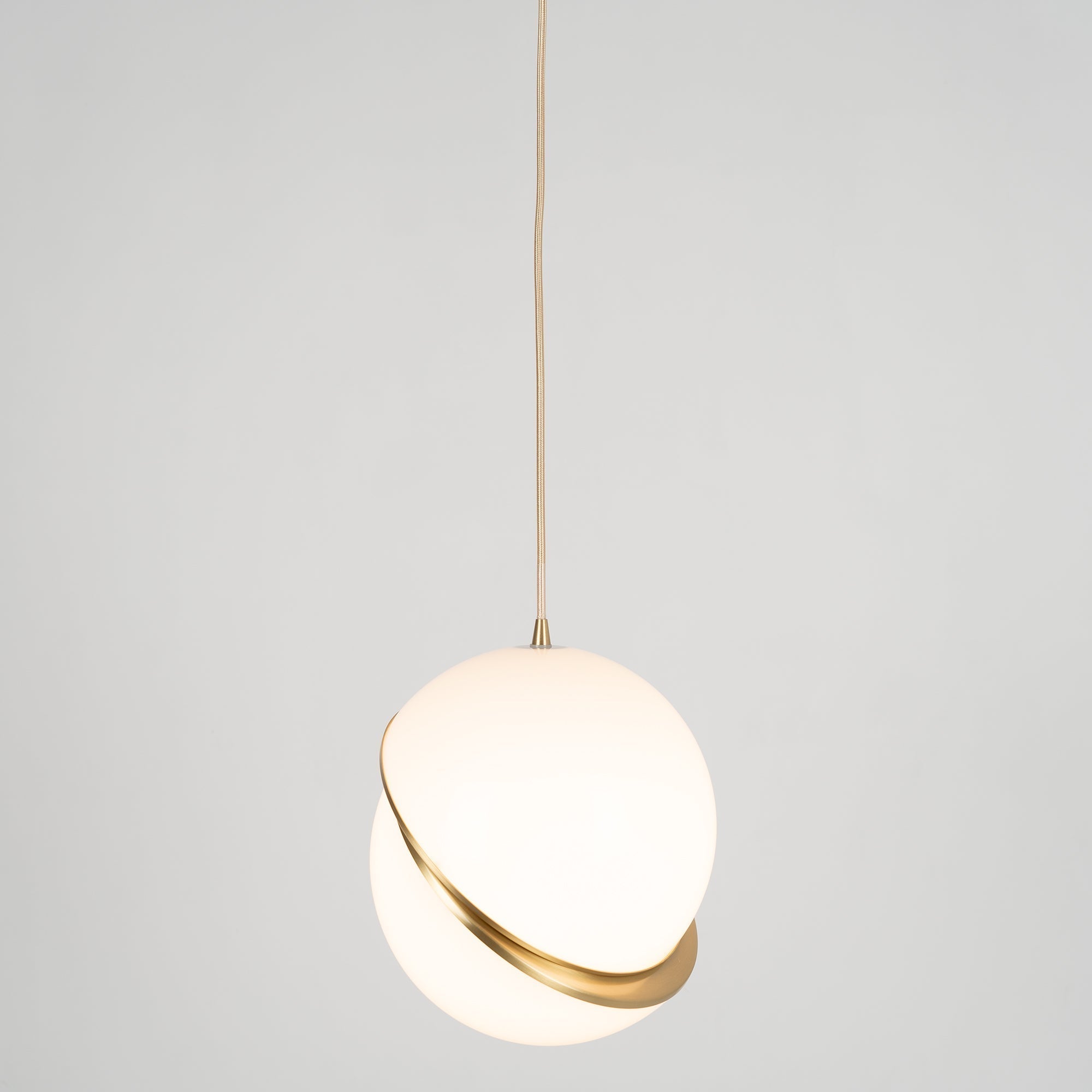 Cavira Pendant Minimalistic Glass Lamp-Neutral Decor