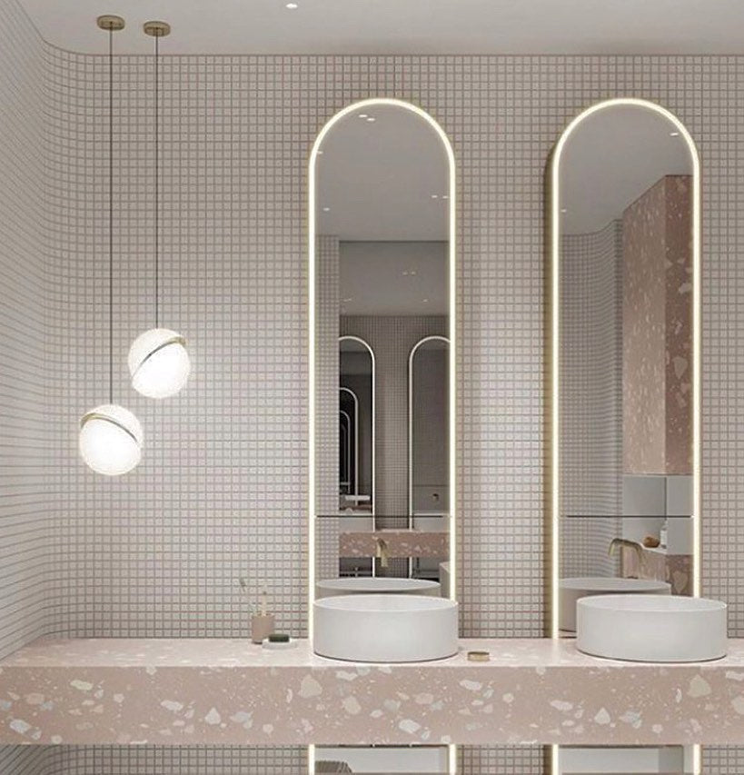 Cavira Pendant Minimalistic Glass Lamp-Neutral Decor