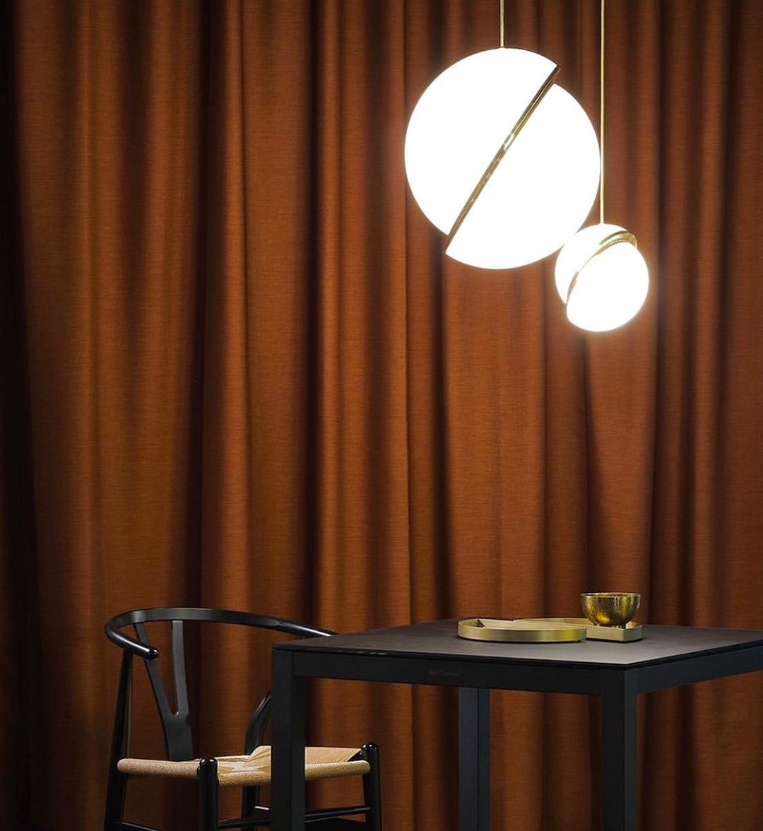 Cavira Pendant Minimalistic Glass Lamp-Neutral Decor