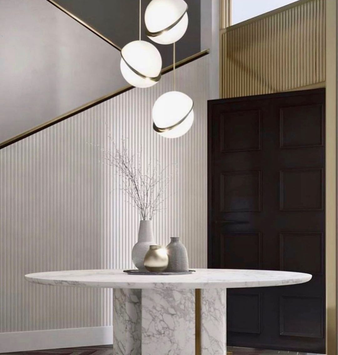 Cavira Pendant Minimalistic Glass Lamp-Neutral Decor