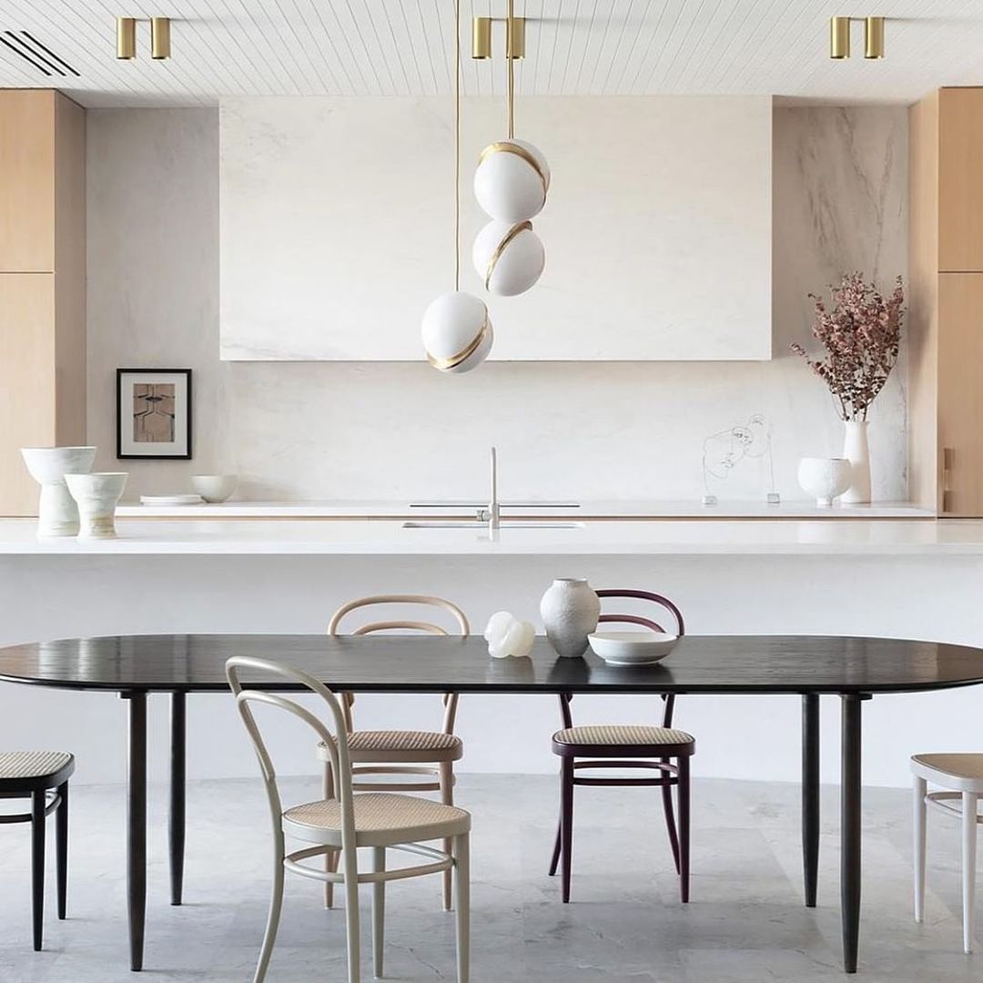 Cavira Pendant Minimalistic Glass Lamp-Neutral Decor