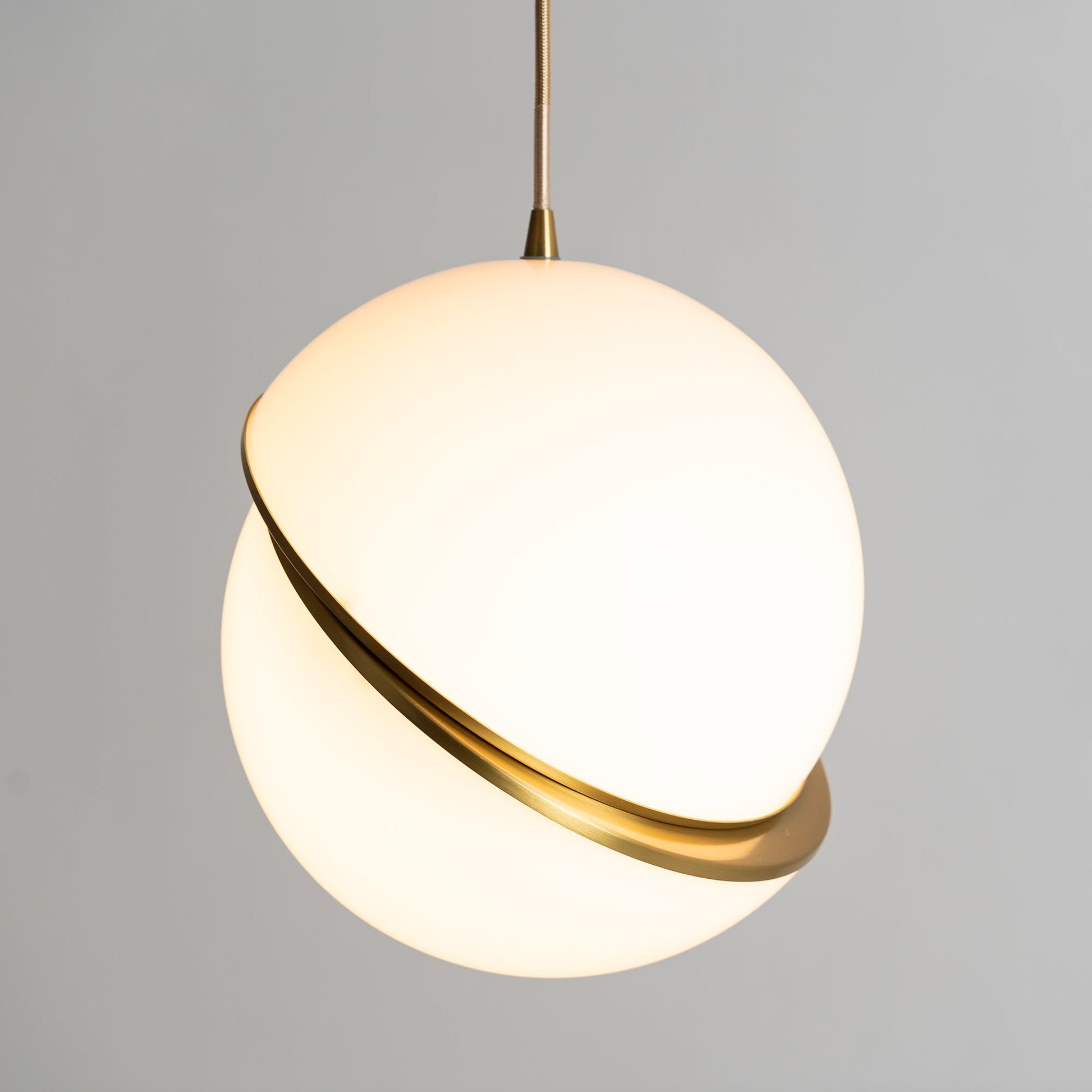 Cavira Pendant Minimalistic Glass Lamp-Neutral Decor