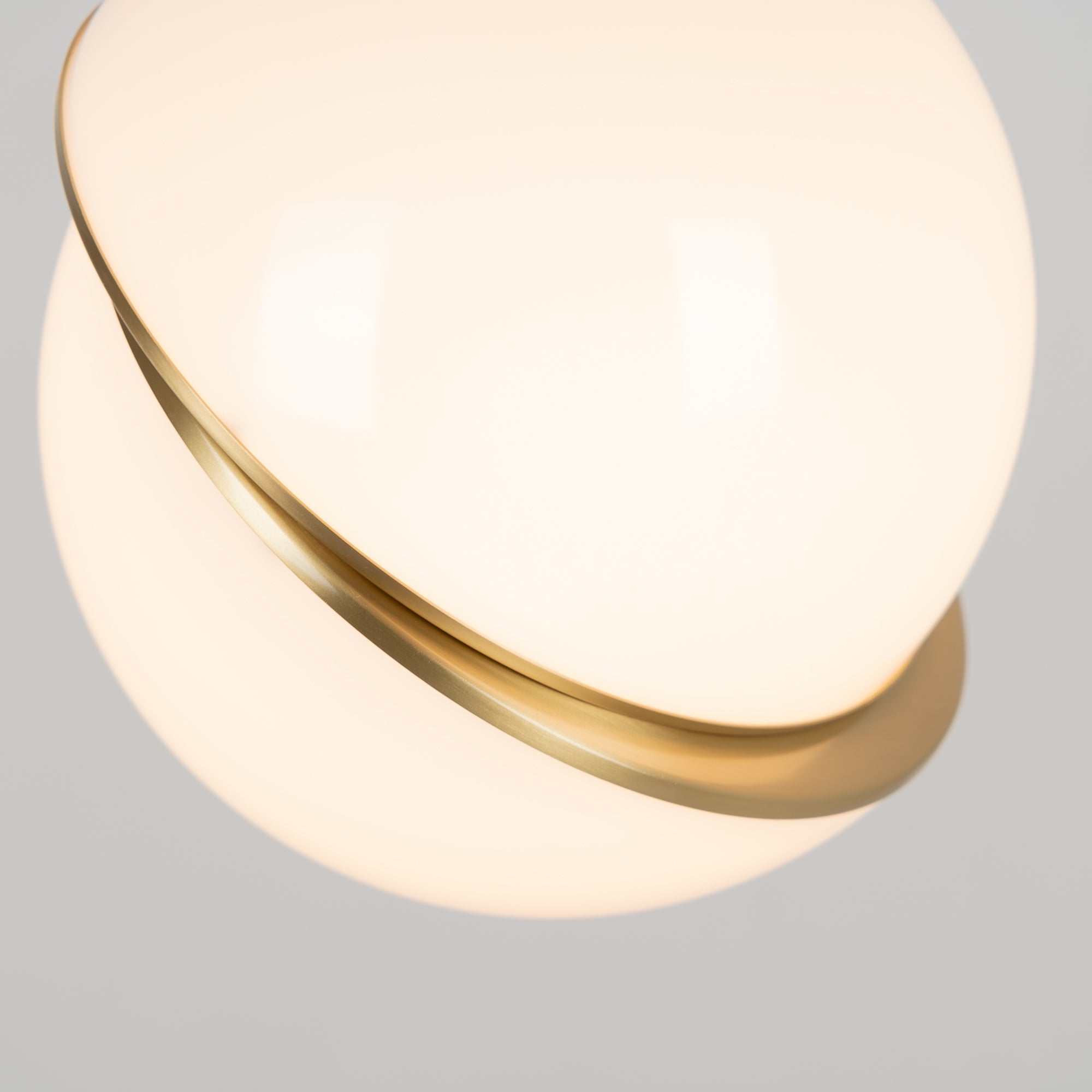 Cavira Pendant Minimalistic Glass Lamp-Neutral Decor